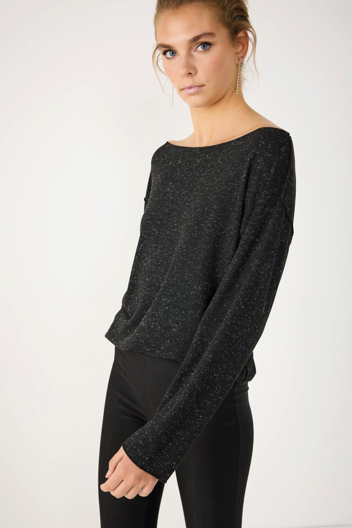 No Matter What Sweatshirt Leichter Glitzer-Sweatshirt günstig online kaufen