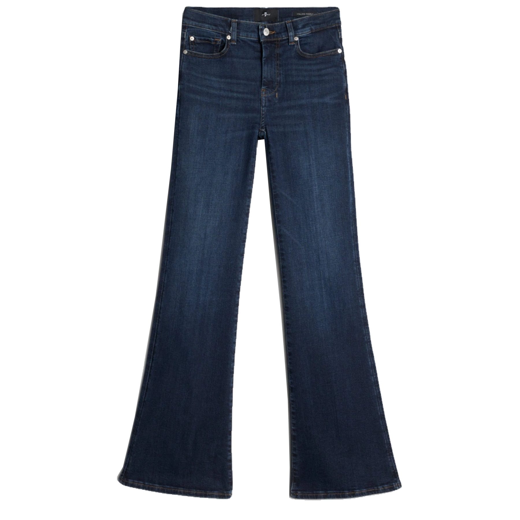 SEVEN FOR ALL MANKIND 5-Pocket-Jeans SEVEN FOR ALL MANKIND Jeans DOJO MIDNIGHT FADE Mid Waist - Blau