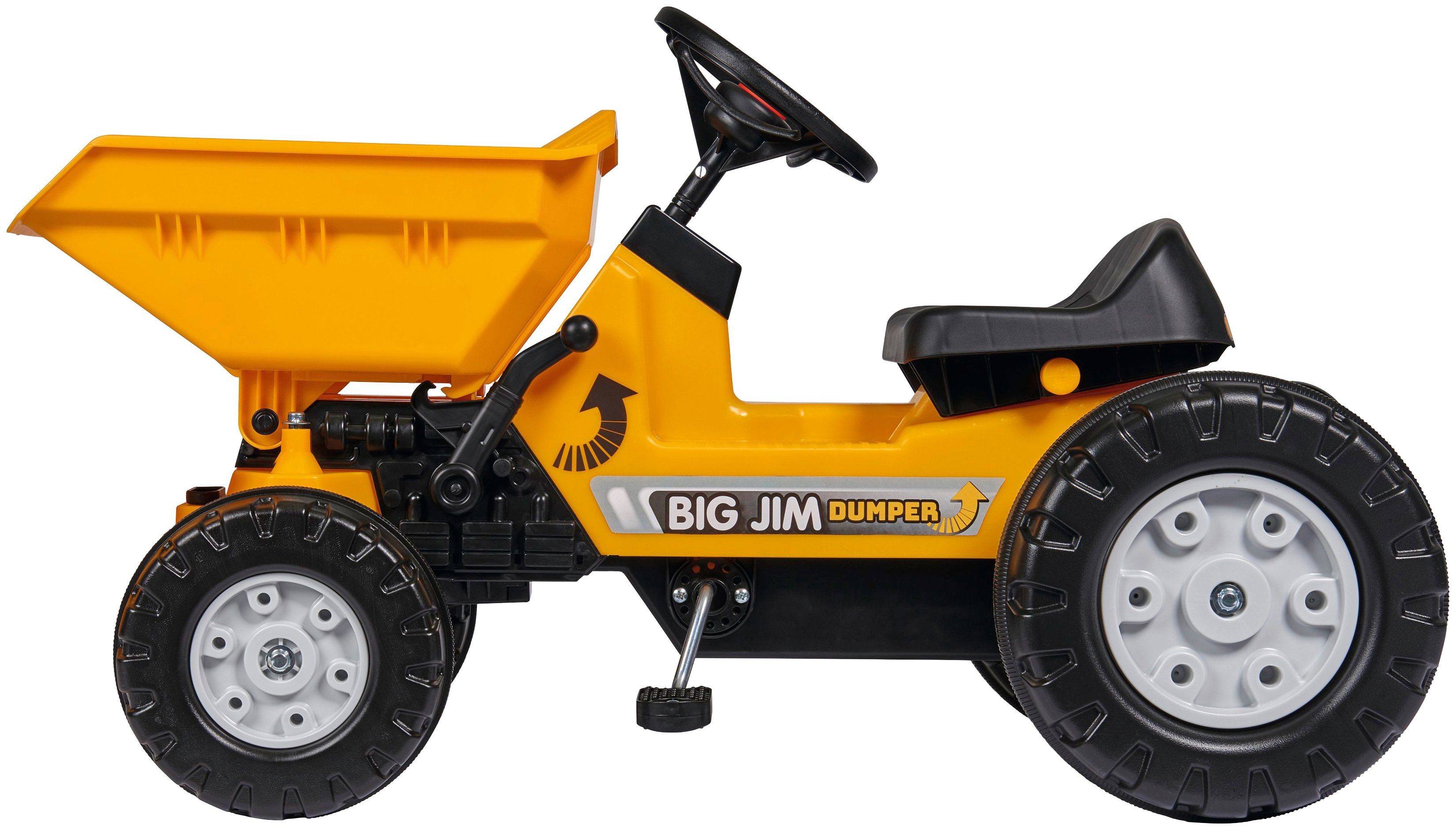 BIG Trettraktor BIG-Jim-Dumper, BxTxH: 46x54x94 cm