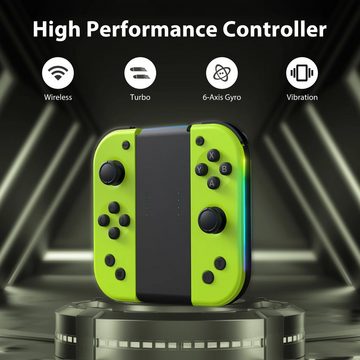 Zeitlosigkeit kabellos Spielekonsole Controller Vibration, 6-Achsen-Gyroskop Nintendo-Controller (Joy-Con Nintendo-Controller)