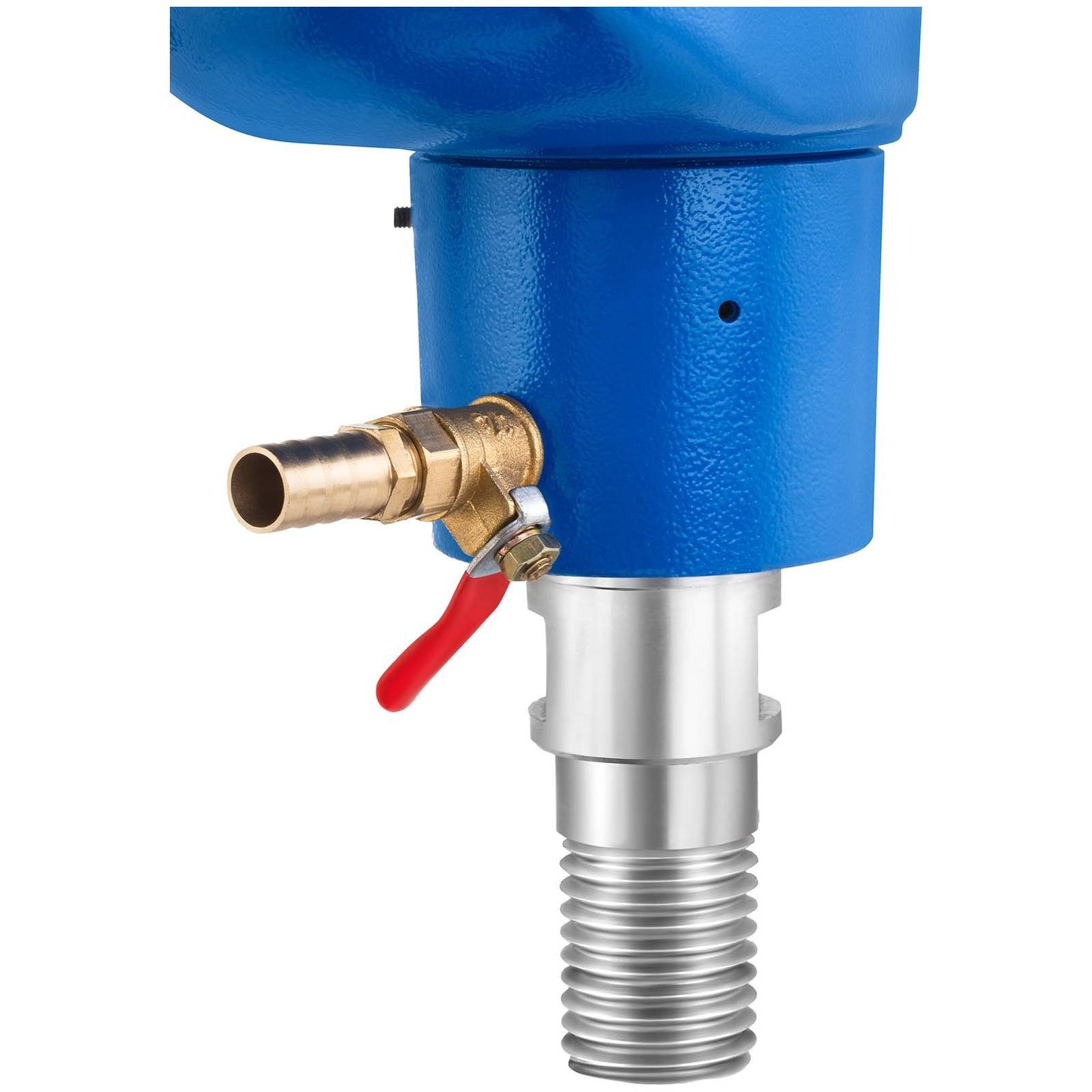 MSW Kernbohrmaschine Kernbohrgerät 3300 W 580 U/min Hublänge 52 cm Nass Trocken Ø 255 mm, 230 V, max. 580 U/min