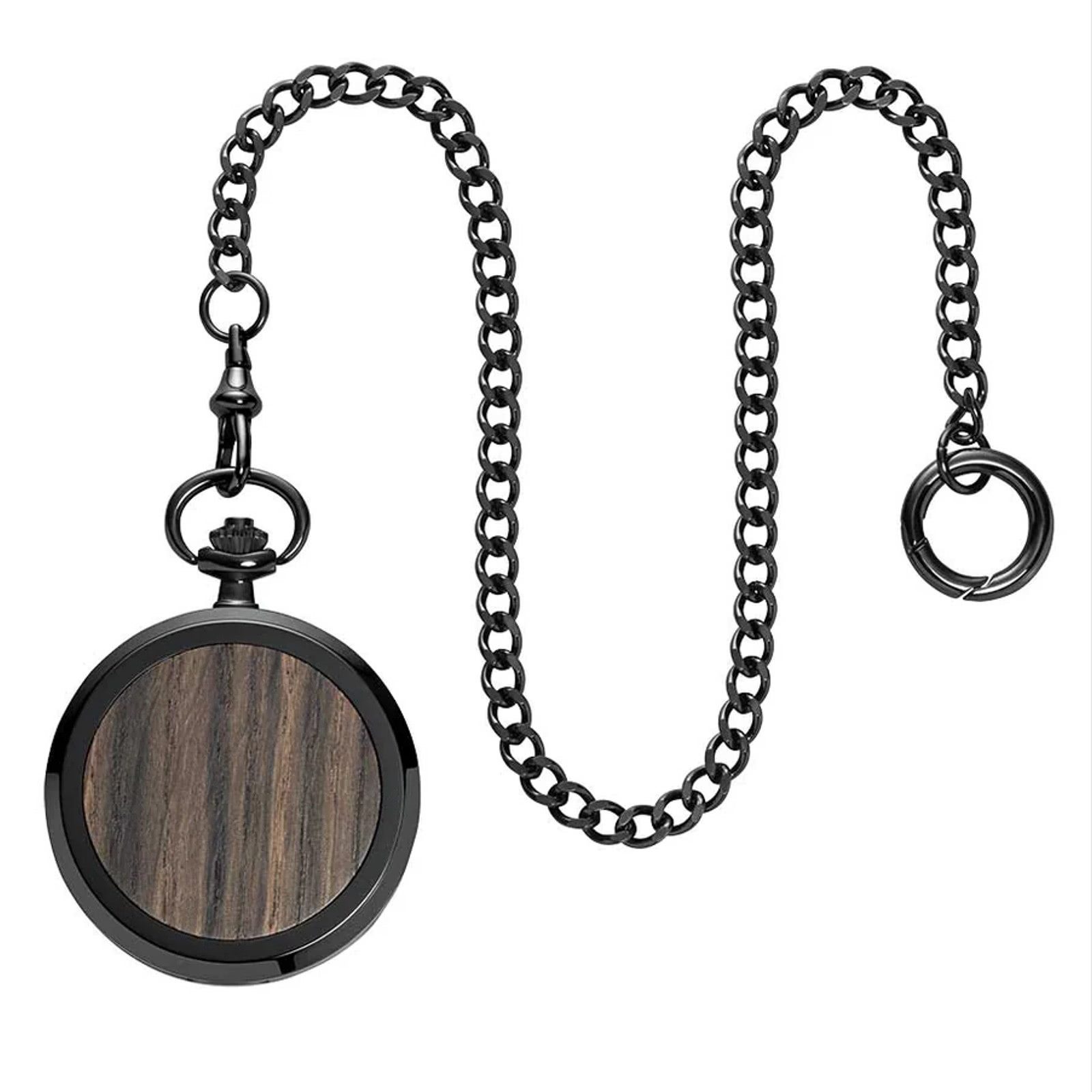 Waidzeit Austria Taschenuhr Waidzeit Herren Taschenuhr Edelstahl, (Analoguhr), Herren Taschenuhr rund, extra groß (ca. 50mm), Edelstahl, Casual