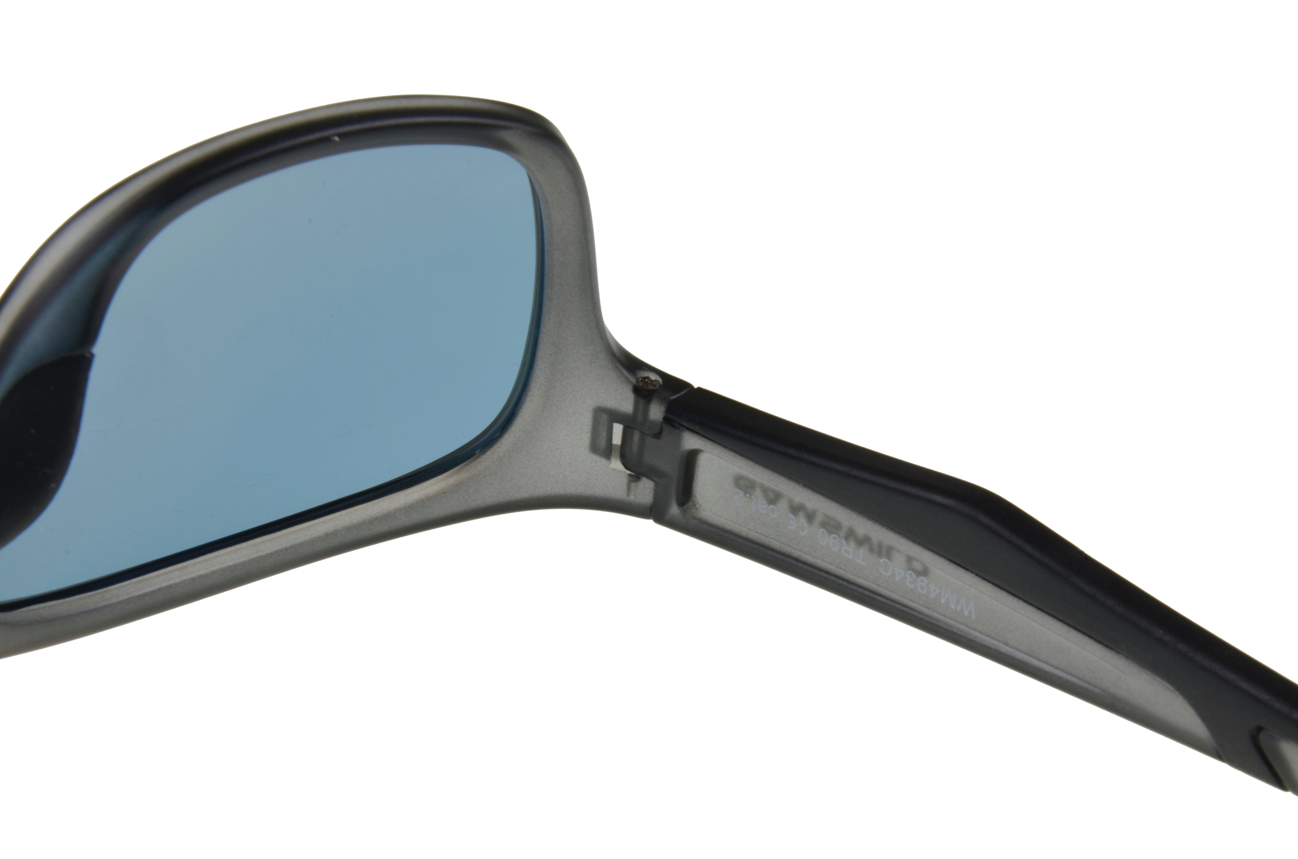 blau/grau WM4934 grau-transparent -transparent TR90 schwarz-grün, Komfortbügel, Brille Damen Herren TR90 Gamswild Sonnenbrille grün, GAMSSTYLE Mode Unisex