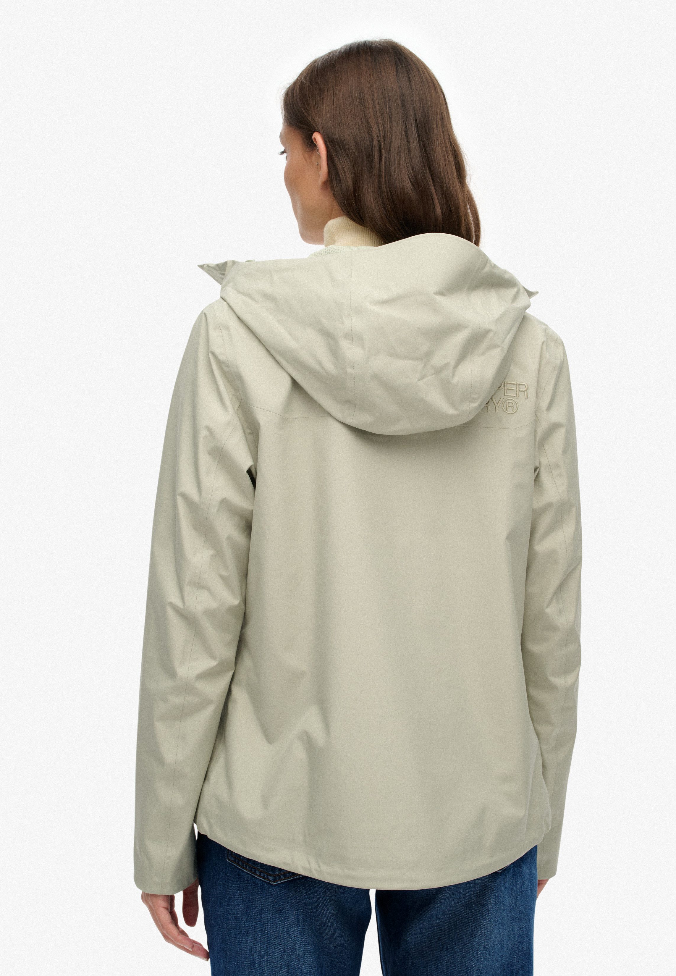Superdry Outdoorjacke WATERPROOF JACKET Wasserdicht (Säule wird nachgereicht)