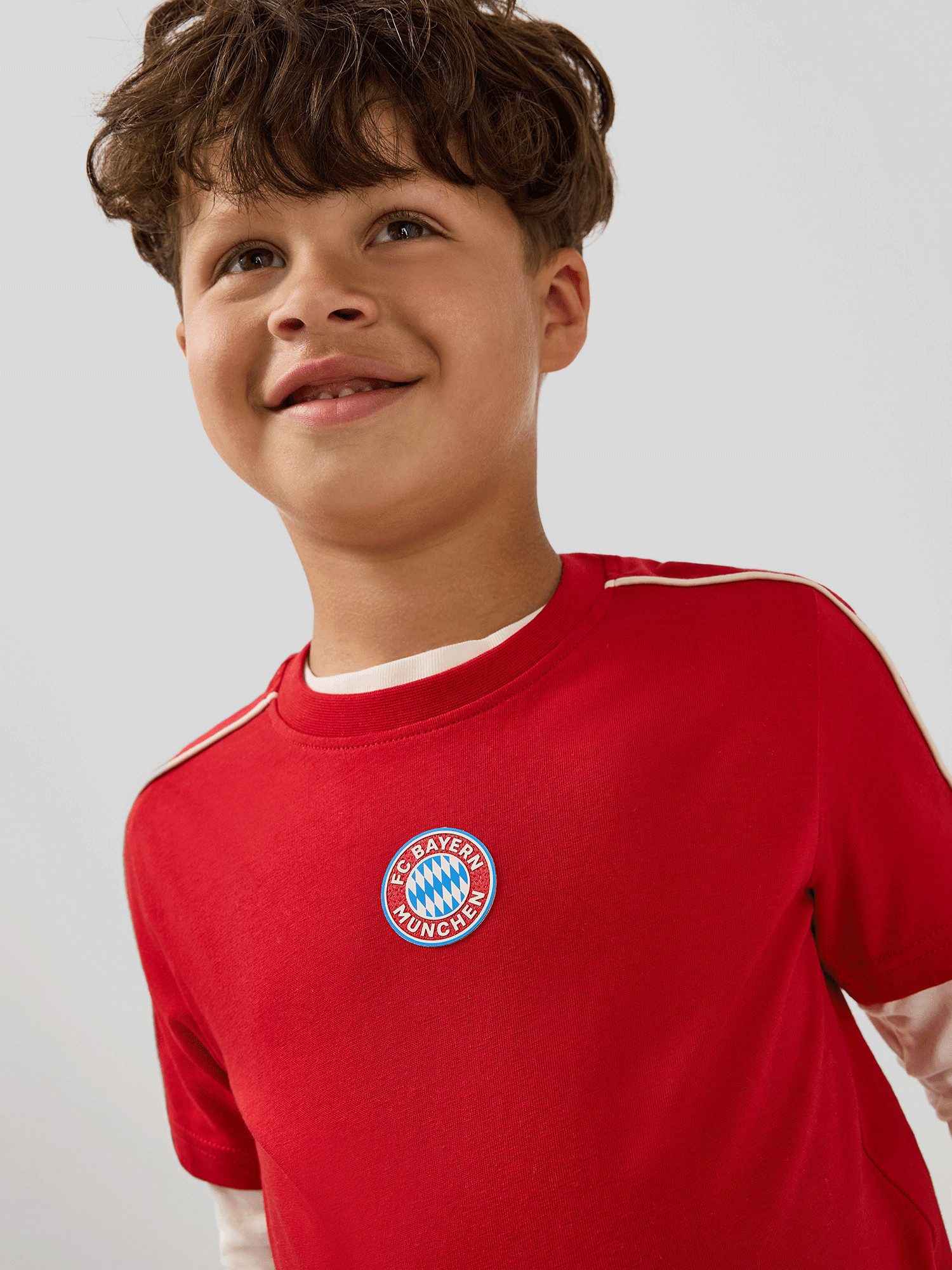 FC Bayern München T-Shirt FC Bayern München, T-Shirt Essentials, Kinder, Rot