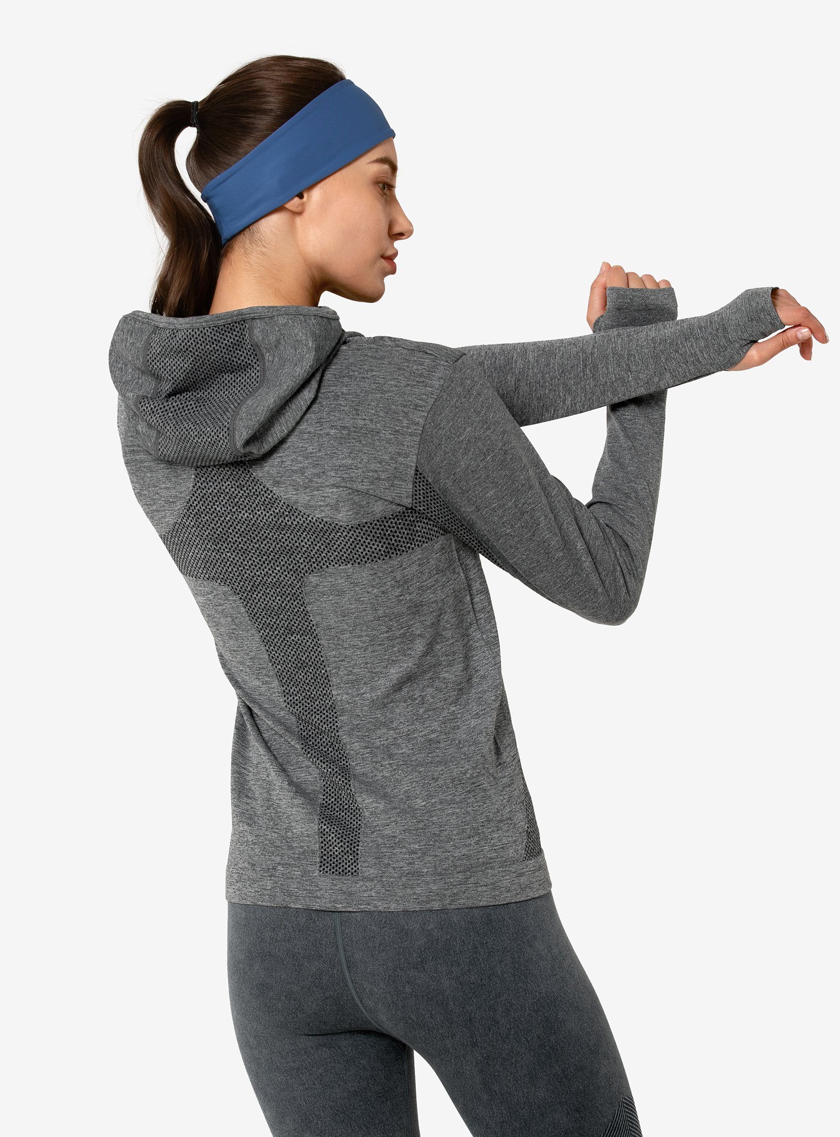 Yvette Laufjacke Damen Sportjacke, Sweatjacke mit Kapuze, S145048A26MH günstig online kaufen