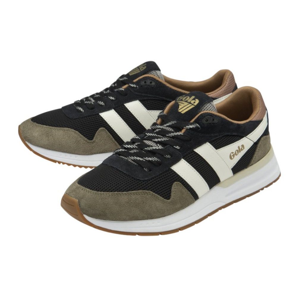 Gola Delta 2026 schwarz/khaki/off white Herren Sneaker
