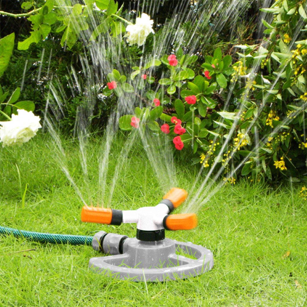 Thumbnail - KAGM Bewässerungsbrause Drehsprenger Kreisregner Rasensprenger Sprinkler, Impulsregner, für Flächen bis 85 m²