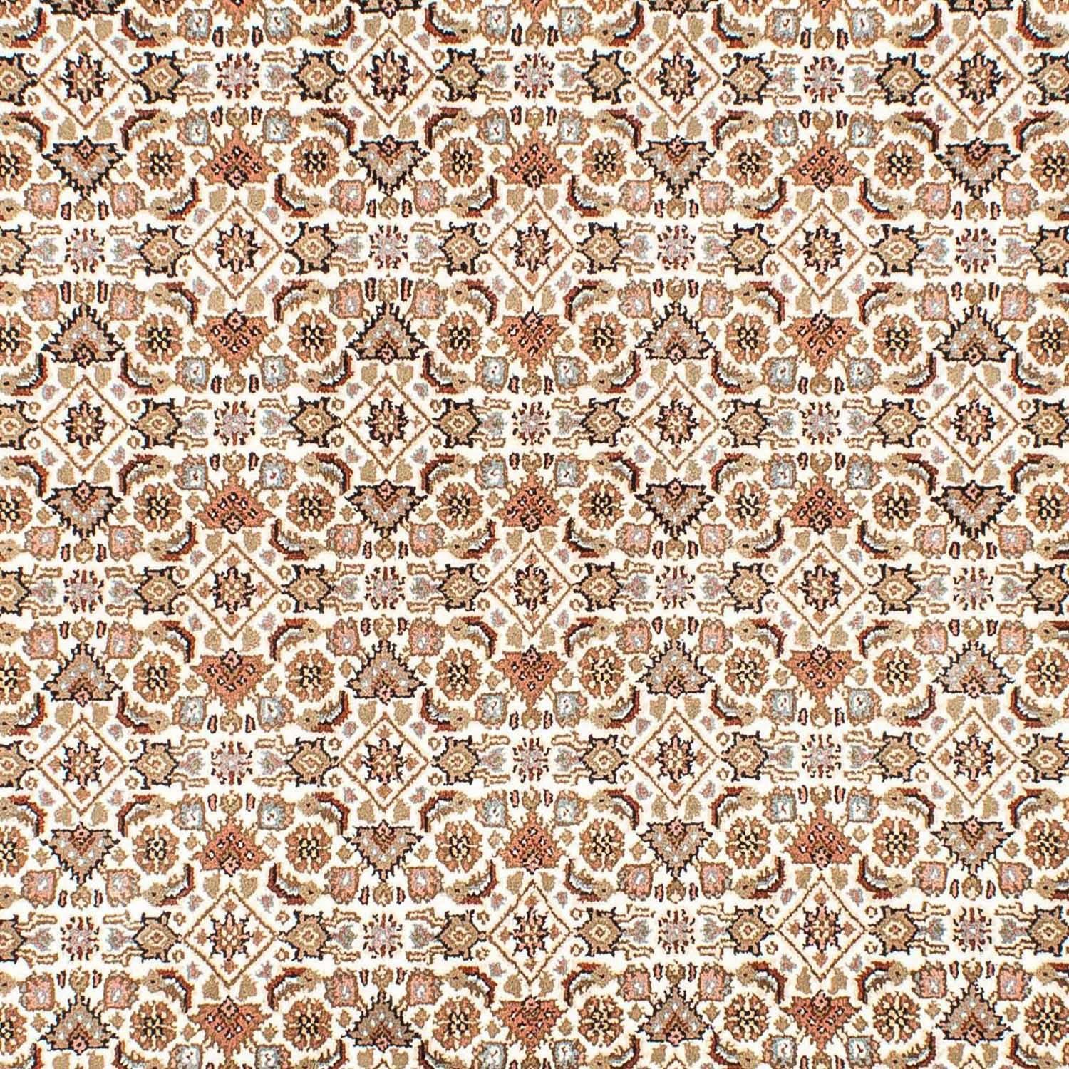 Orientteppich Perser - Bidjar mm, morgenland, cm Höhe: Zertifikat rechteckig, x Wohnzimmer, Einzelstück - 304 beige, 15 - 203 Handgeknüpft, mit