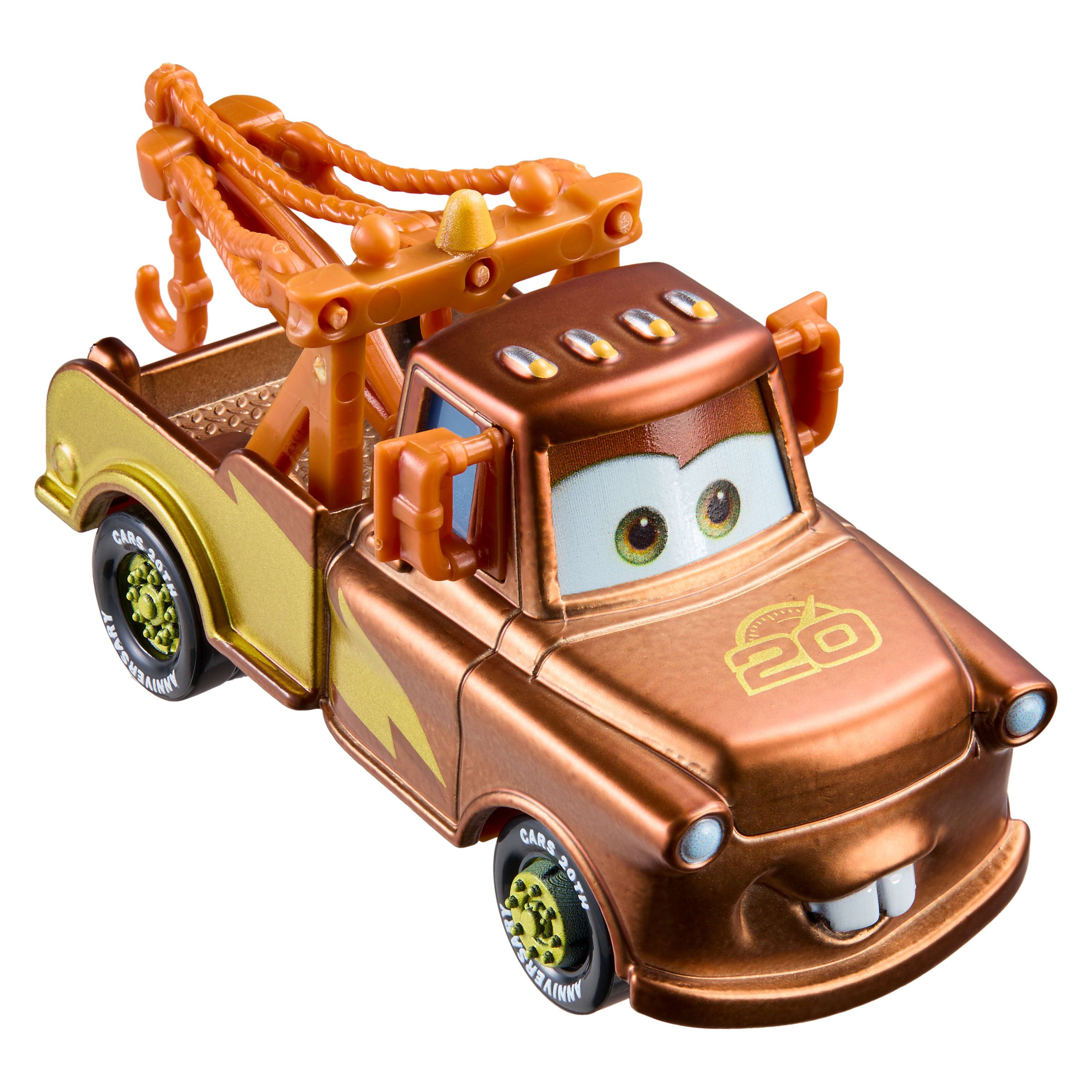 Mattel® Spielzeug-Auto Disney Pixar Cars zum 20. Jubiläum, Die-Cast, 5er-Pack