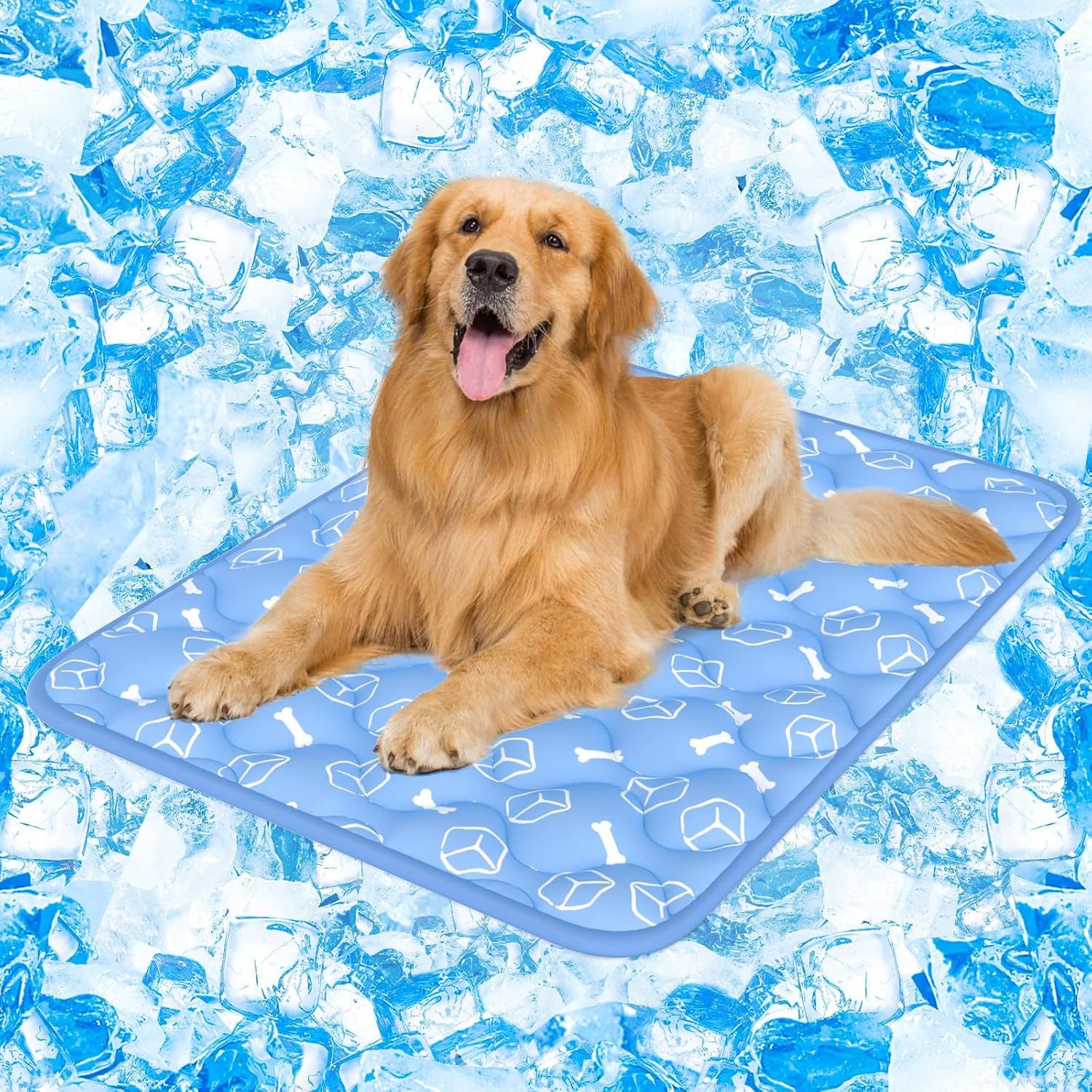 Elegear Hundematte Selbstkühlende Hundematte, Kühlmatte Entfärbung günstig online kaufen