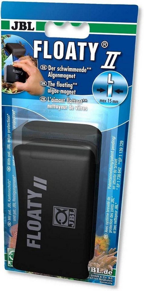 Thumbnail - JBL GmbH & Co. KG Aquariendeko JBL Floaty II L Scheibenreiniger Aquarium, Aquarienscheibenreiniger