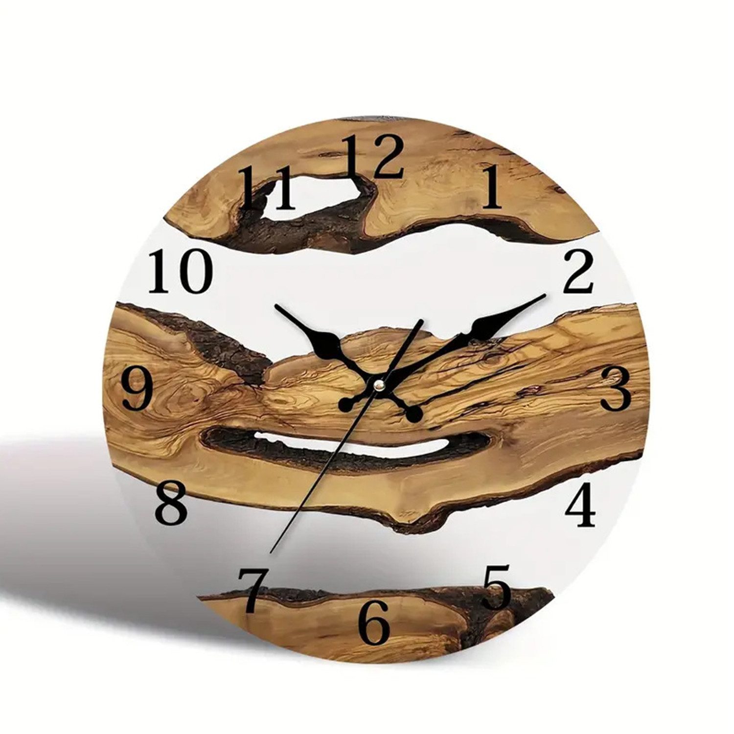 RWEUOQ Wanduhr Glasuhr 30 cm Uhr günstig online kaufen