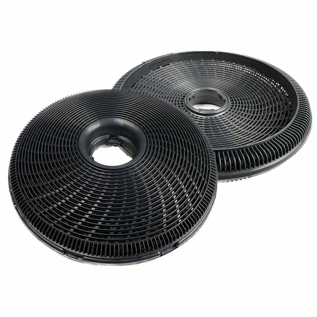 AIR2GO Aktivkohlefilter für Dieter Knoll DK5HV471Y / DK8HV471Y (2 Stück), Zubehör für Aktivkohlefilter für DIETER KNOLLdk5hv471y, dk8hv471y, Passend für Dunstabzugshauben von DIETER KNOLL