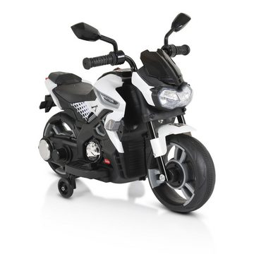 Moni Elektro-Kindermotorrad Elektromotorrad Houston 1188F, Belastbarkeit 25 kg, Musik, MP3, Scheinwerfer, Stützräder