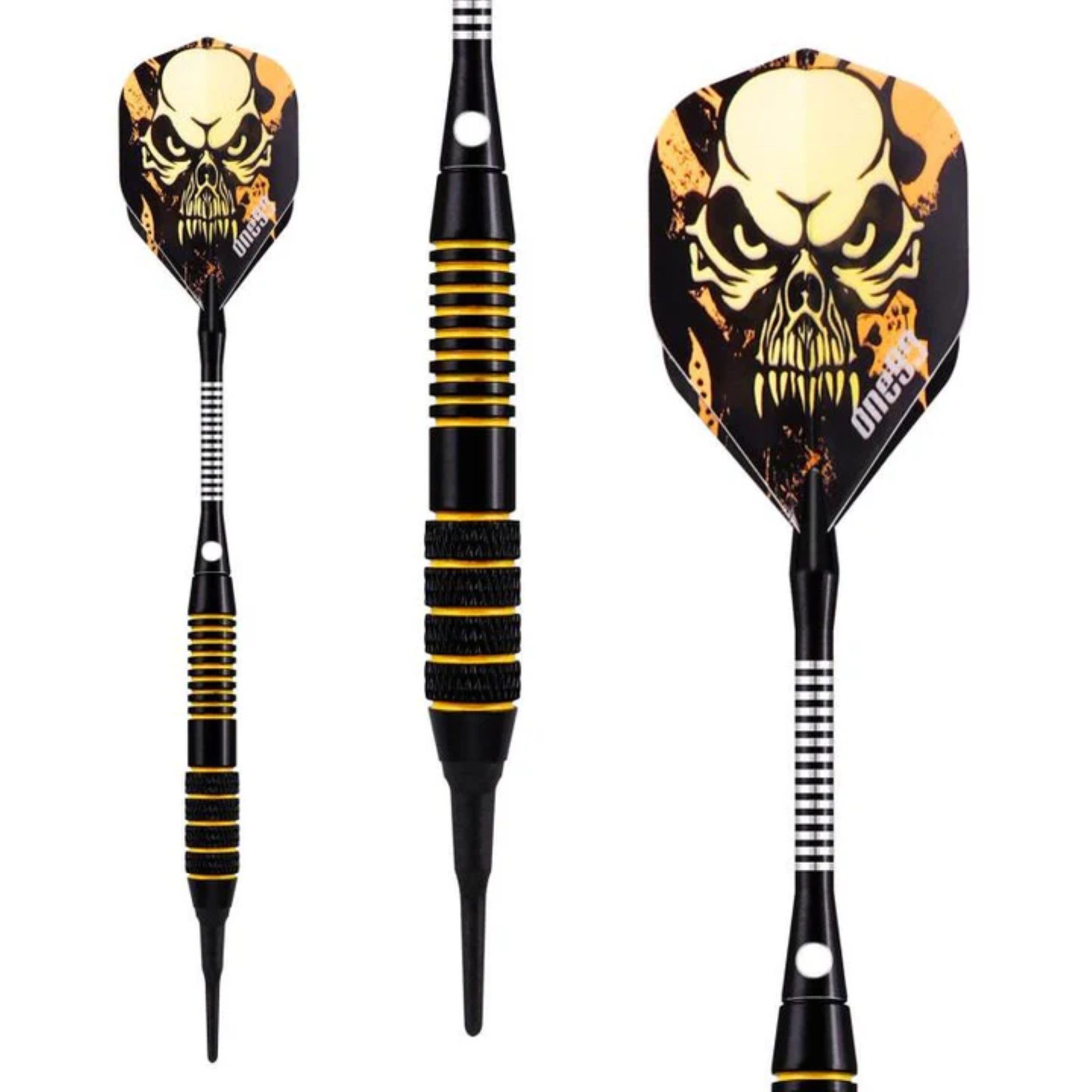 COFI 1453 Dartpfeil Soft Tip Darts Set mit Accessories, 12 Pack Kunststoffspitzen
