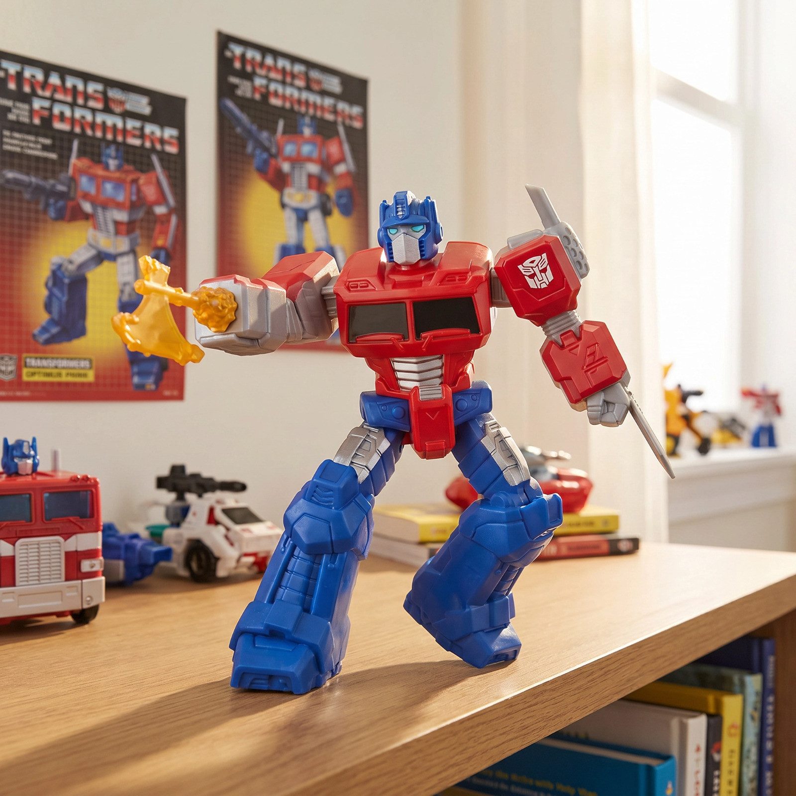 Transformers Actionfigur Transformers Optimus Prime BumbleBee Megatron Actionfigur Figur 14 cm
