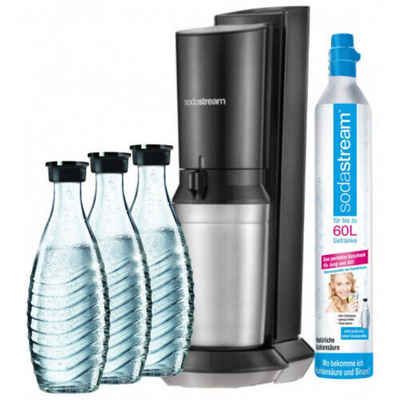 SodaStream Wassersprudler SodaStream Crystal 2.0 inkl. 3 Karaffen, (5-tlg)