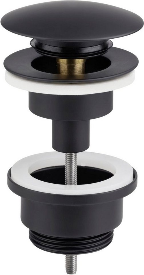 Thumbnail - CORNAT Ablaufventil Cornat Druckknopf-Ablaufventil Noir round schwarz