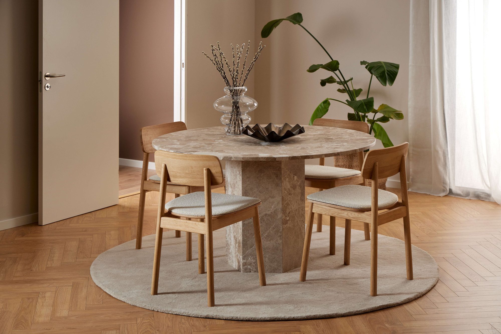 ACTONA GROUP Esstisch Naxos, Rund Esstisch, günstig online kaufen