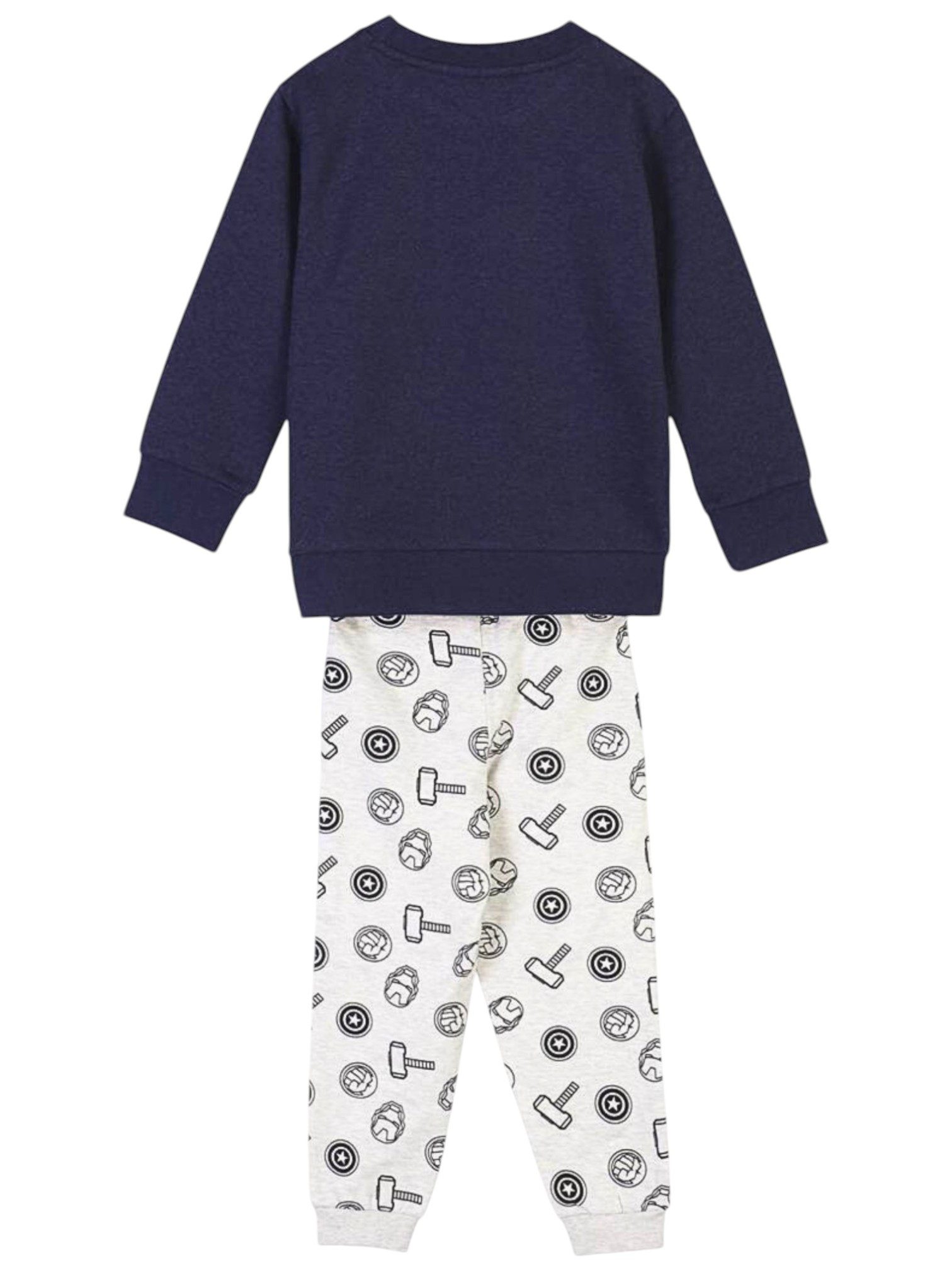 Cerdá Freizeitanzug Marvel (3-tlg), Jungen 3er Set Sweatshirt & 2 Hosen Größe 98 - 122 cm