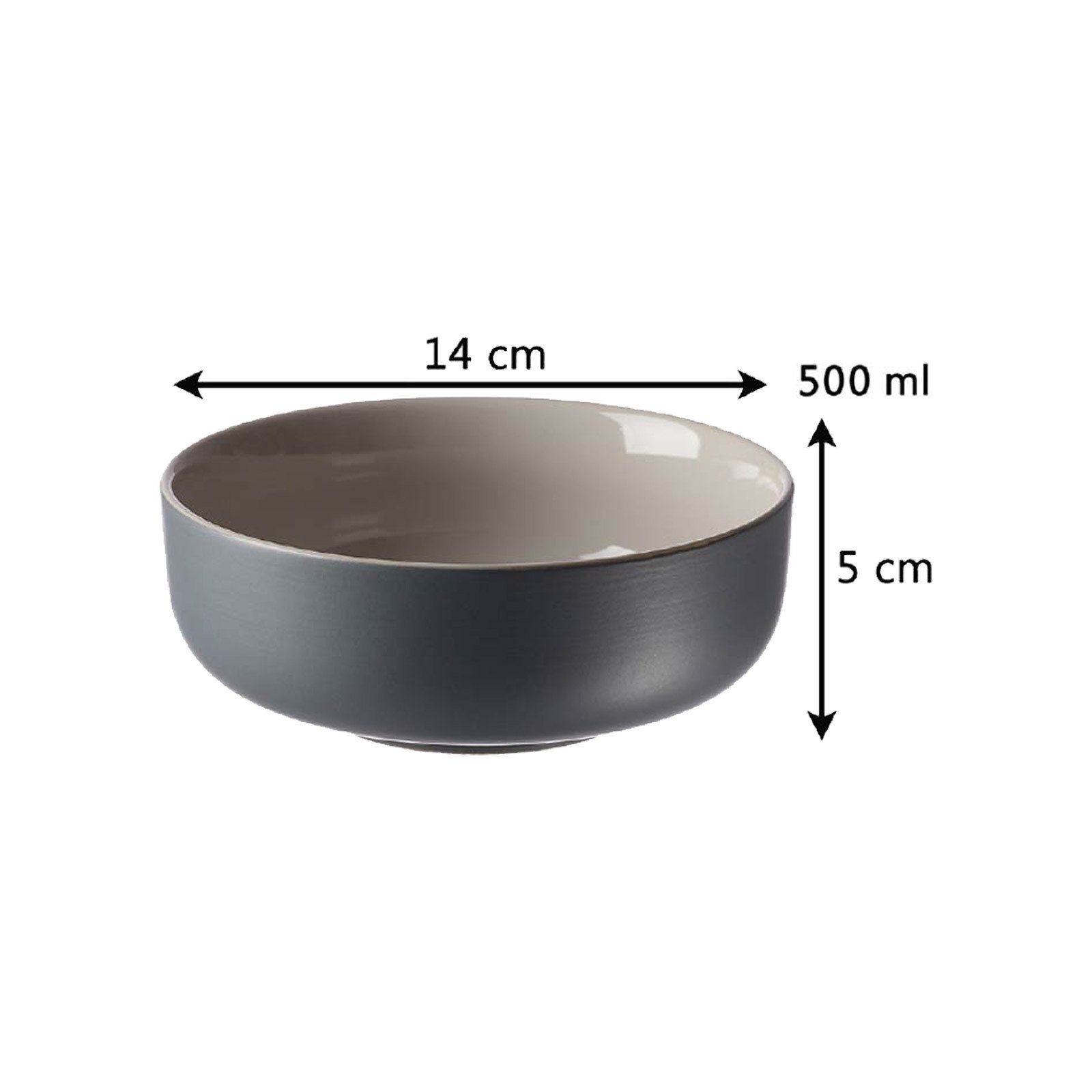 Ritzenhoff & Breker Kombiservice Jasper Frühstücksset 16er Set (16-tlg), Keramik