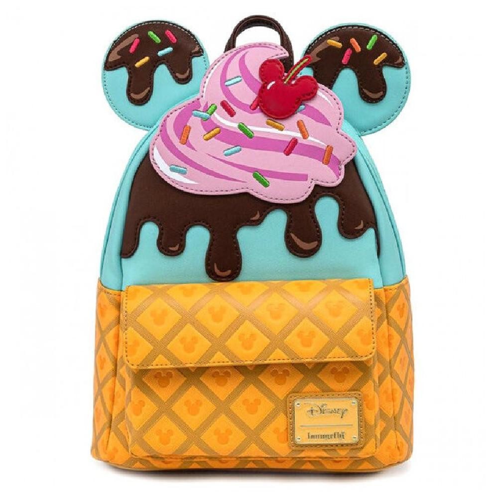 Loungefly Freizeitrucksack Disney Mickey Minnie Ice Cream Rucksack