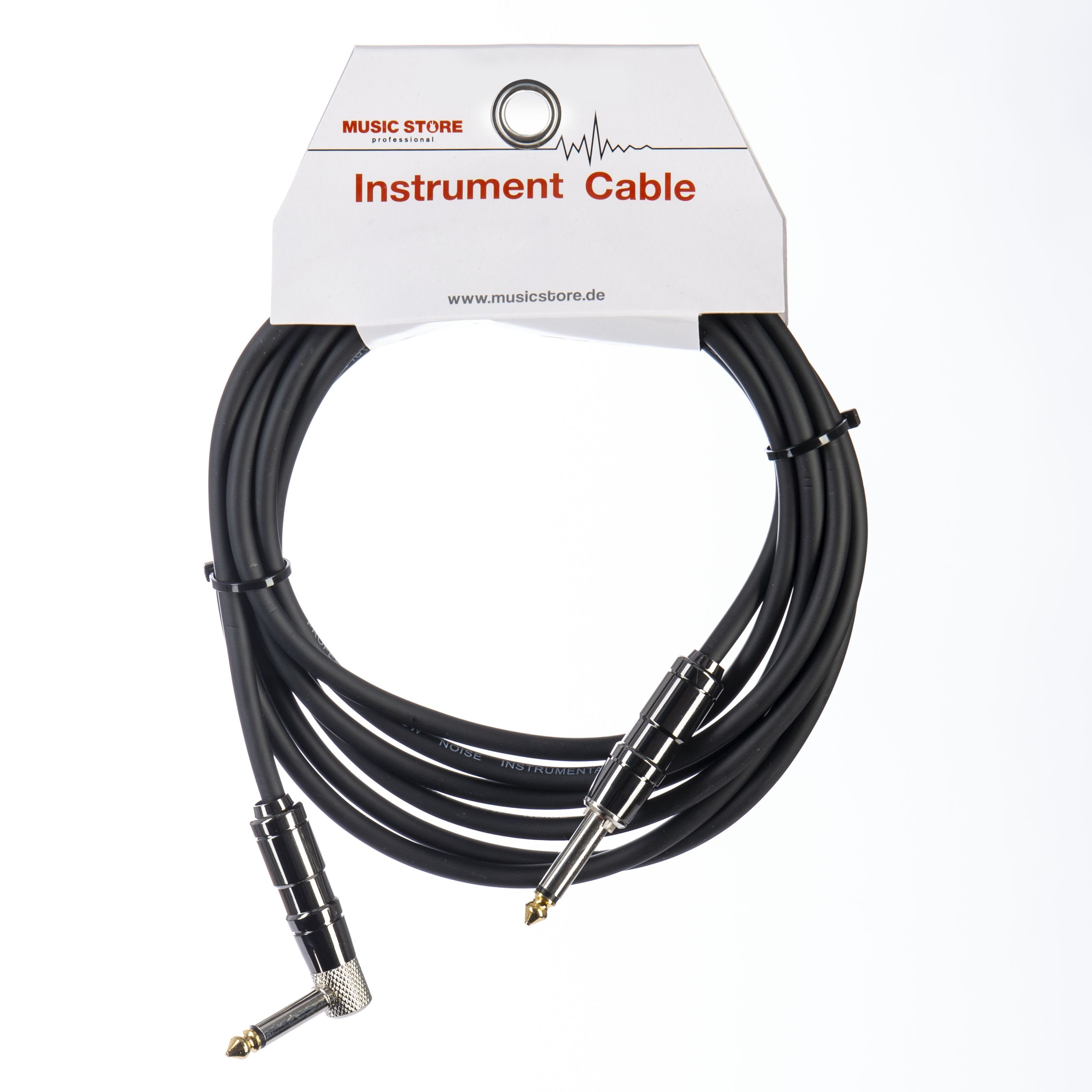 MUSIC STORE Instrumentenkabel, Instrument Cable Mute Plug Straight ...
