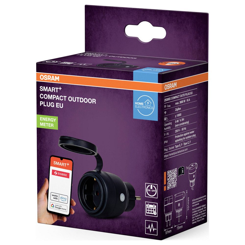 Osram OSRAM HOMELIGHTING Smart+ Funk-Steckdose Smarte Lampe