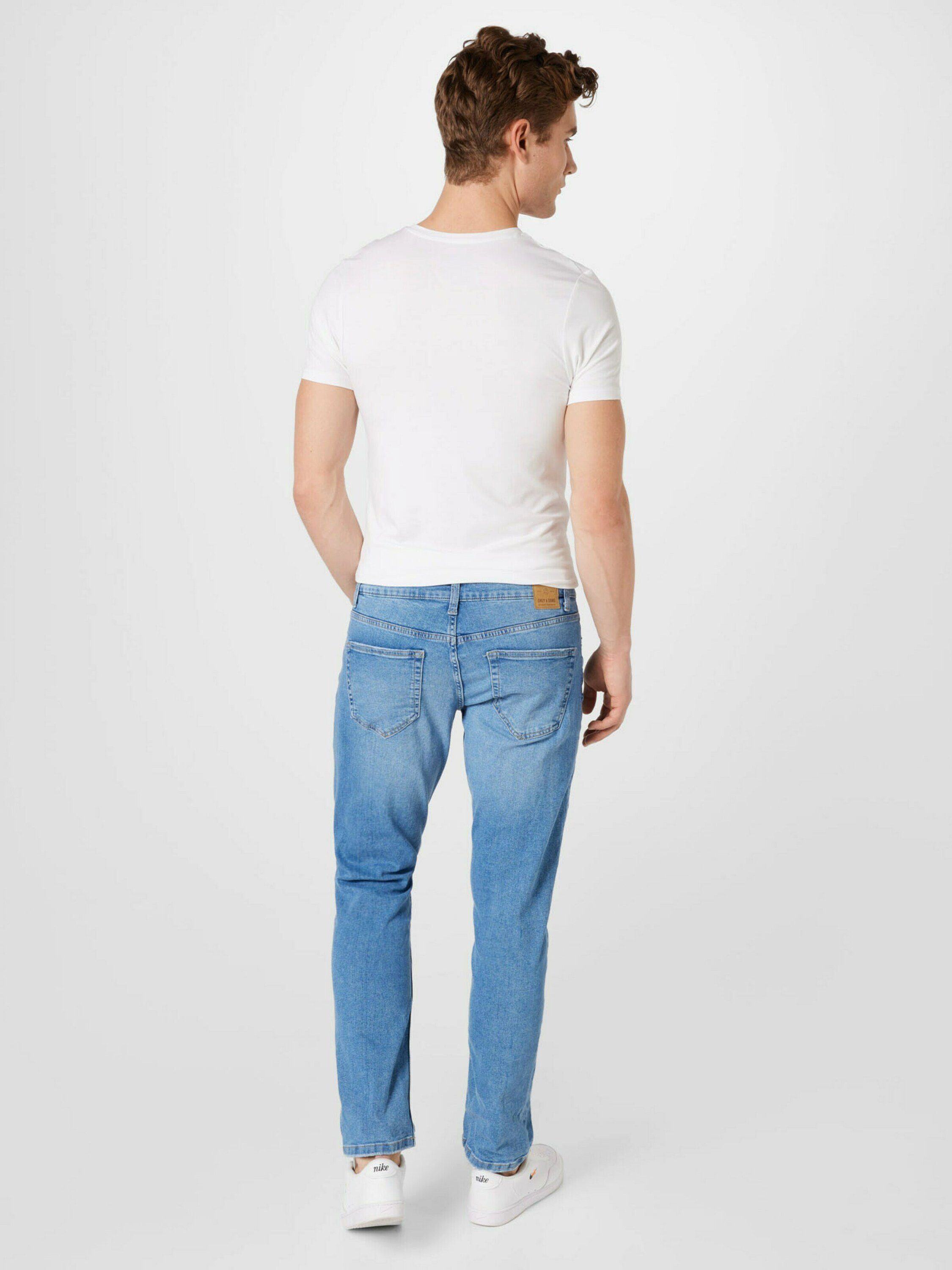(1-tlg) & ONLY SONS Regular-fit-Jeans