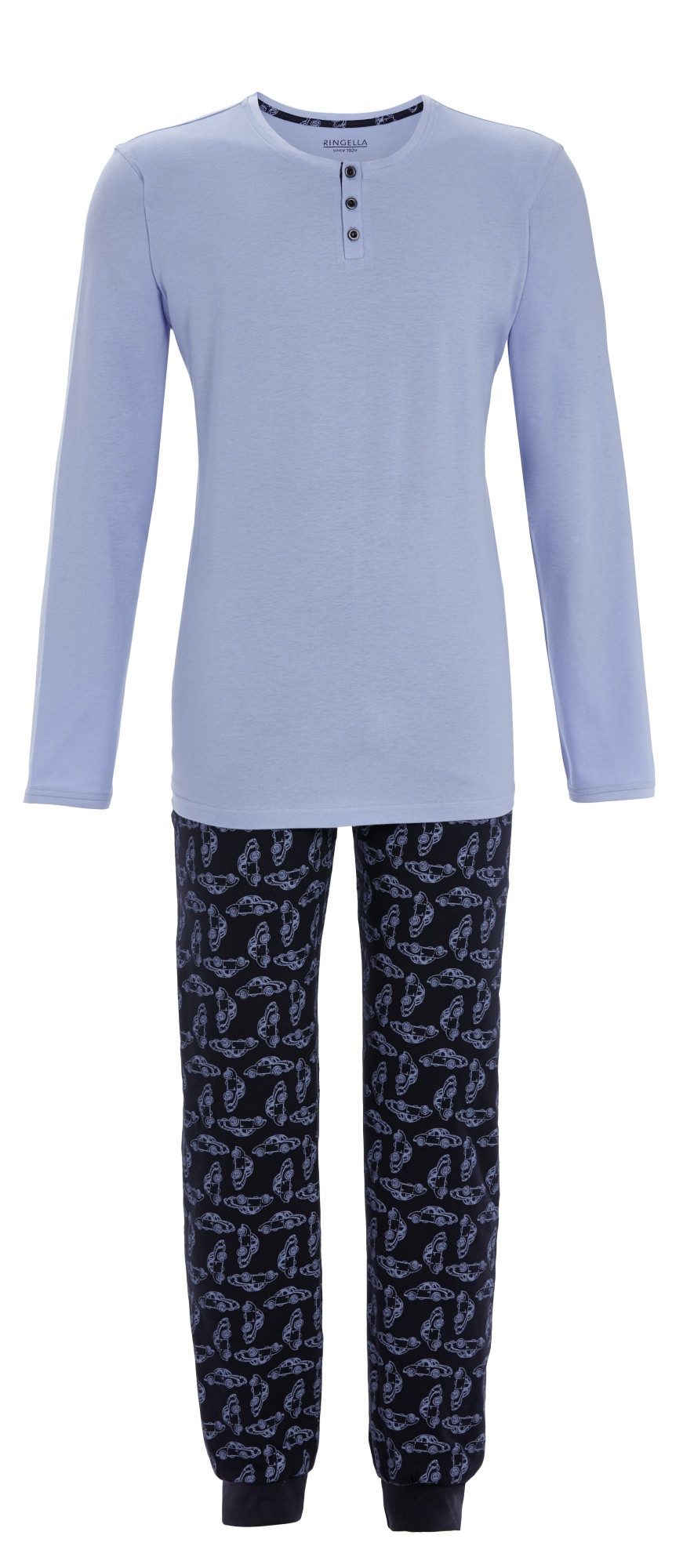 Ringella Pyjama mit Knopfleiste und Hose günstig online kaufen