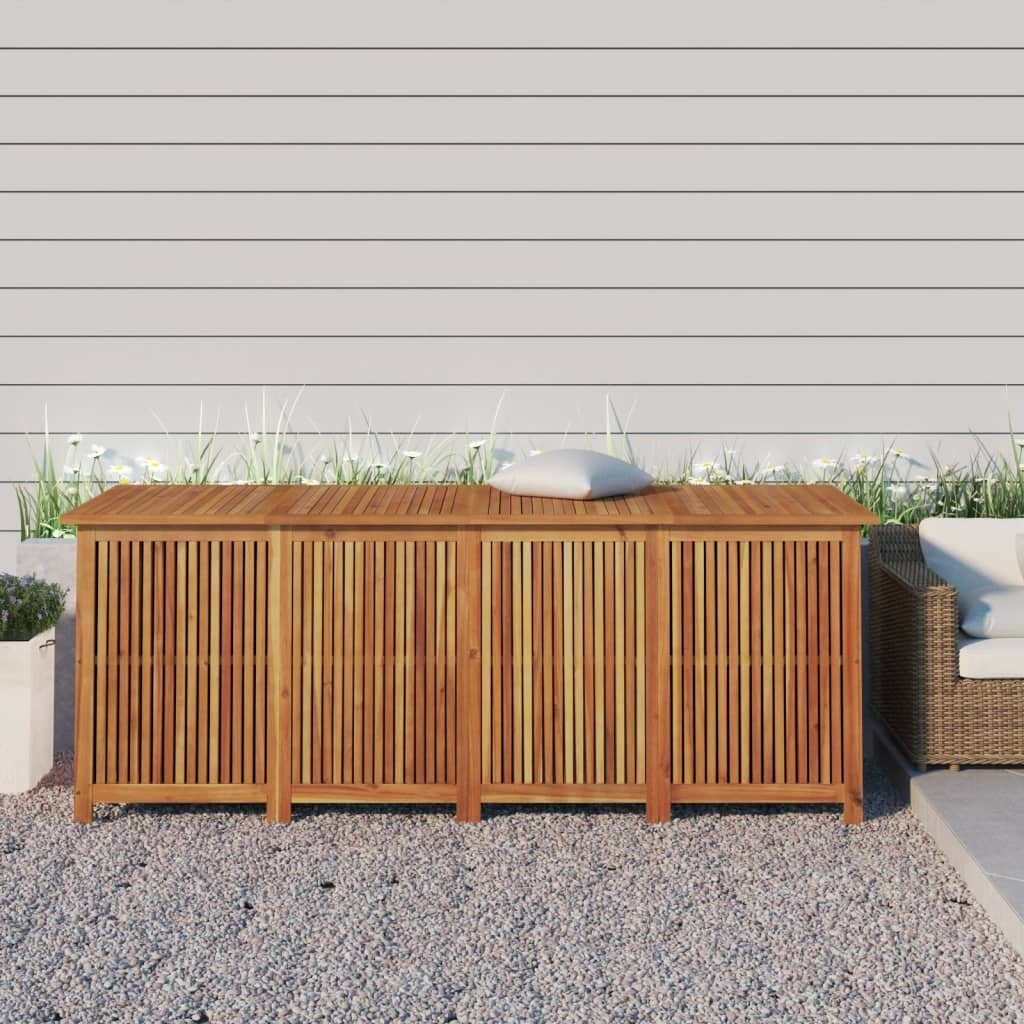 vidaXL Gartenbox Gartenbox 200x80x75 cm Massivholz Akazie