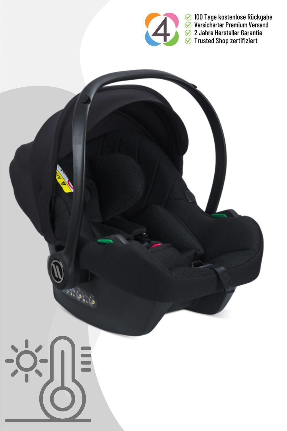 Babyschale Cosmo 2.0 AirFlow - Babyschale (0-13 kg)