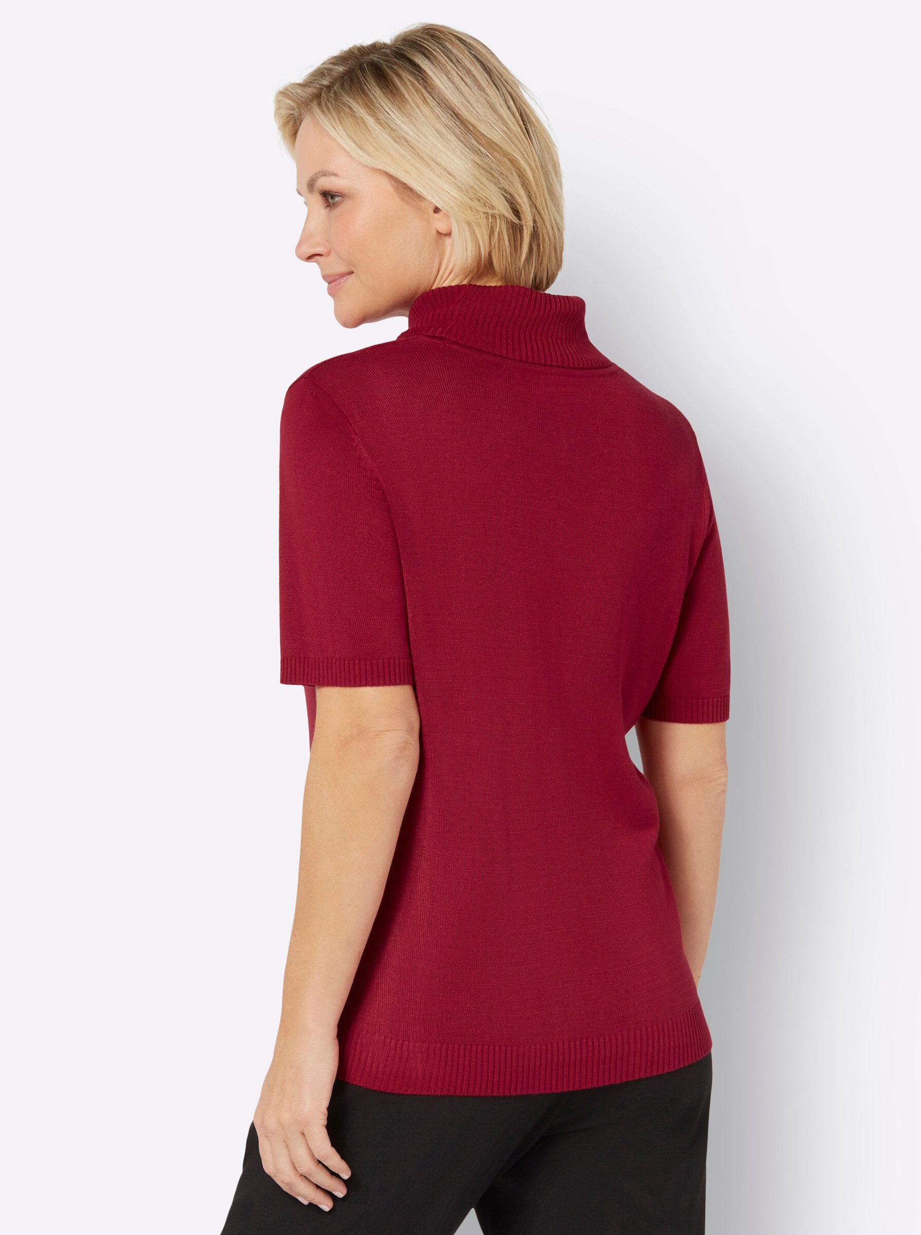 Sieh an! Strickpullover Rollkragen-Pullover günstig online kaufen