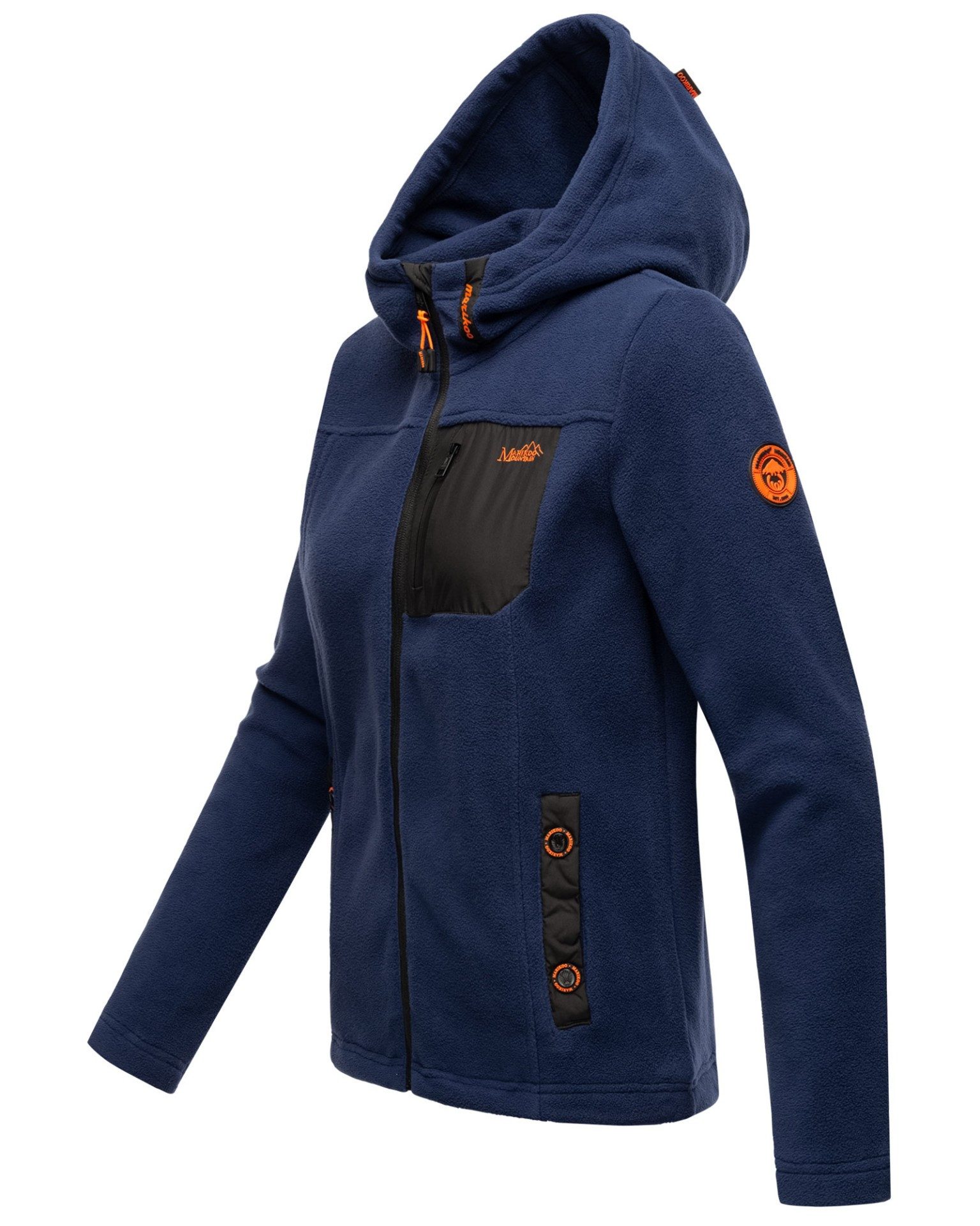 Marikoo Outdoorjacke mit wasserabweisendem Reißverschluss