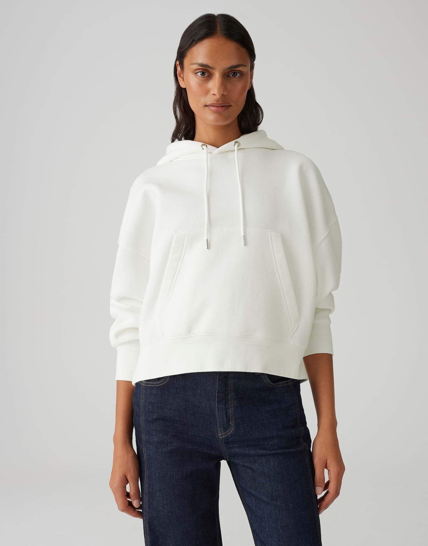 OPUS Hoodie GROVER mit weich angerauter Innenseite Weite Passform, schmal zulaufend, überschnittene Schulter