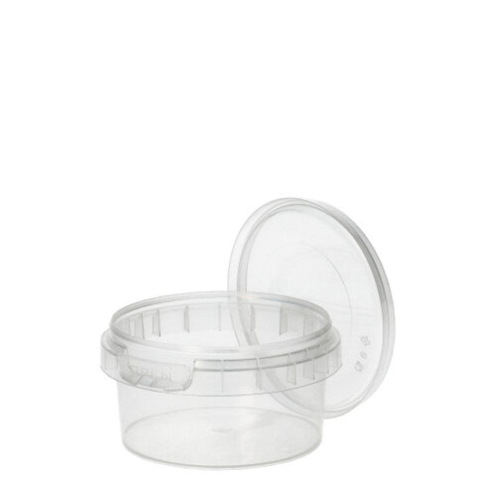 Starpak Becher 50 Feinkostbecher, PP rund 80 ml Ø 6,9 cm · 3,65 cm transparent