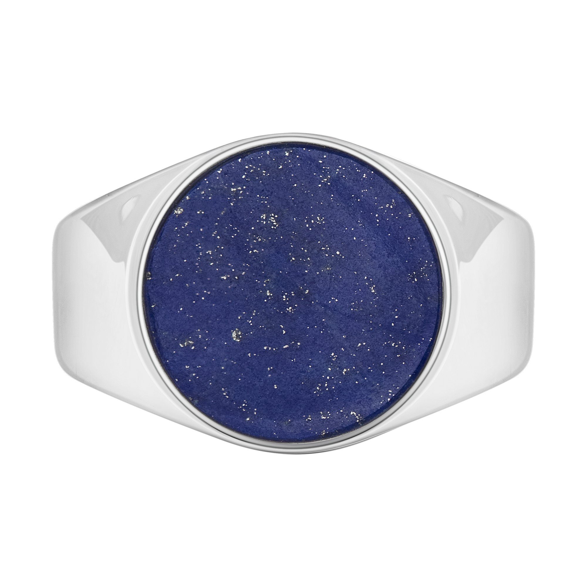 CAÏ Lapislazuli 925 rhodiniert Silber Fingerring