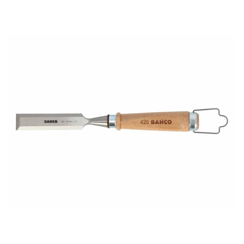 BAHCO Stechbeitel Stechbeitel, Holzgriff, vernickelter Stahlring, 14 X 140mm 425-14