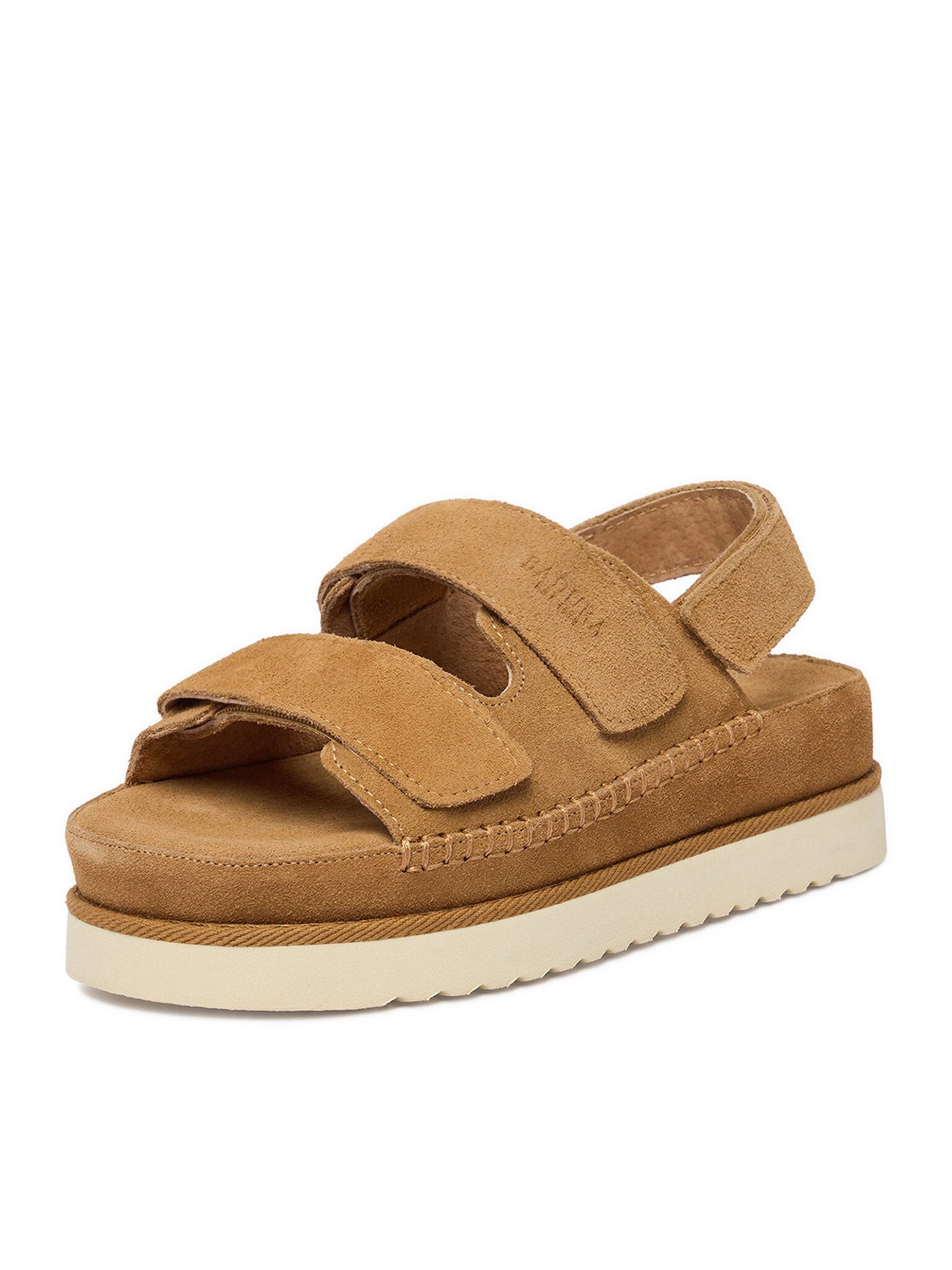 Badura Badura Damensandalen Beige Badura-C-ALEXIA-ABA-C001 Beige Dunkel Sandale