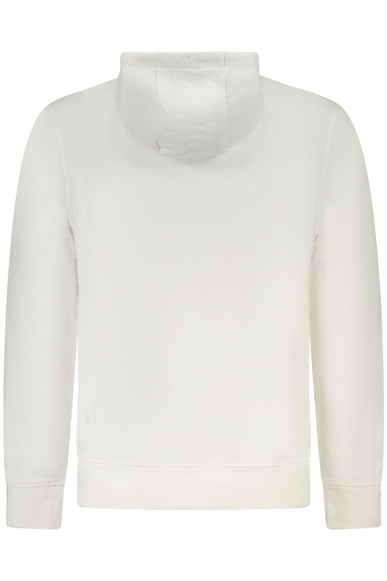 North Sails Sweatshirt Weißes Herren-Sweatshirt mit Kapuze und Tasche -