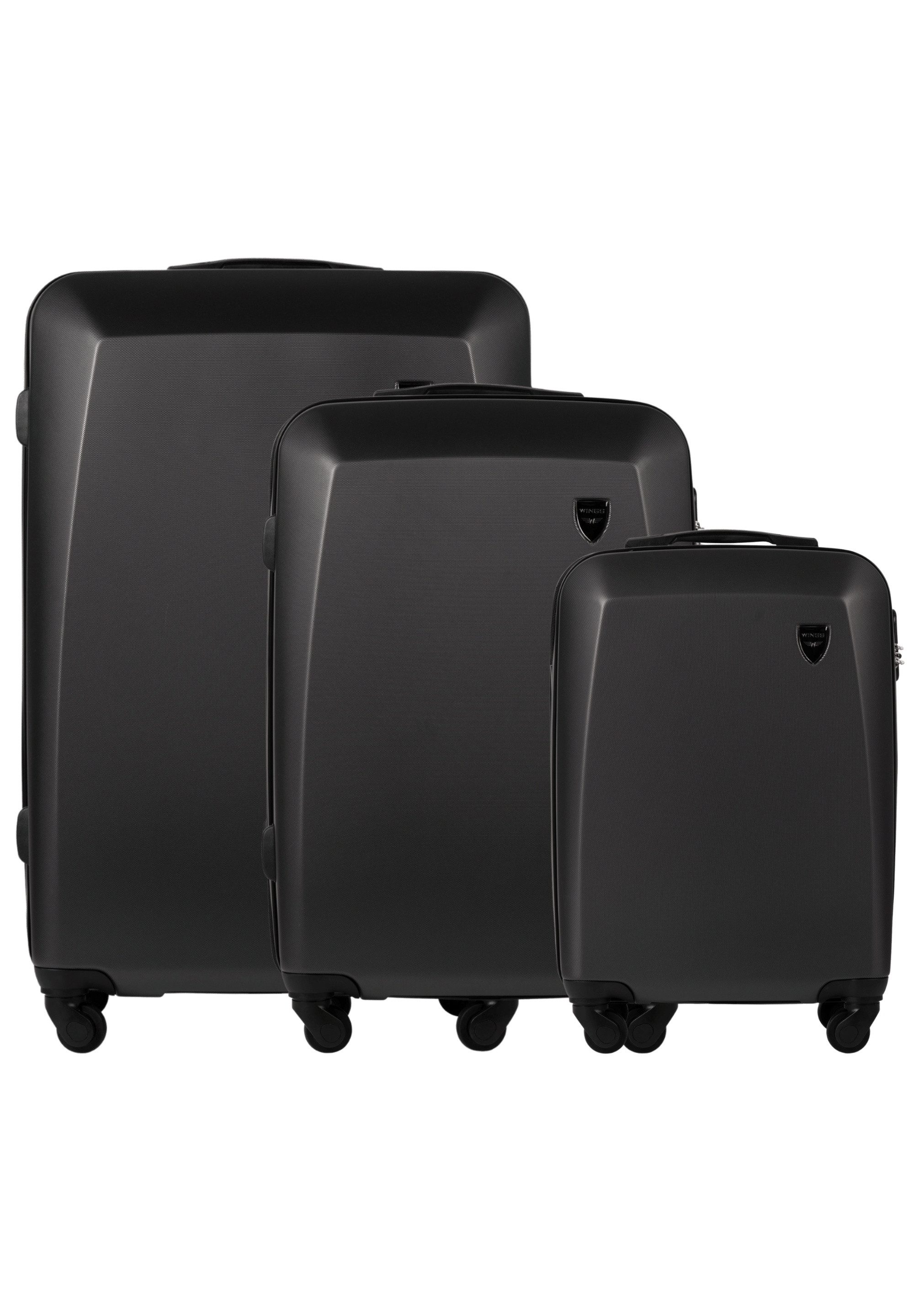 WINGS Trolleyset PLOVER, 4 Rollen, Reisegepäck, Langstreckenreise, Багажstück groß, Urlaubskoffer