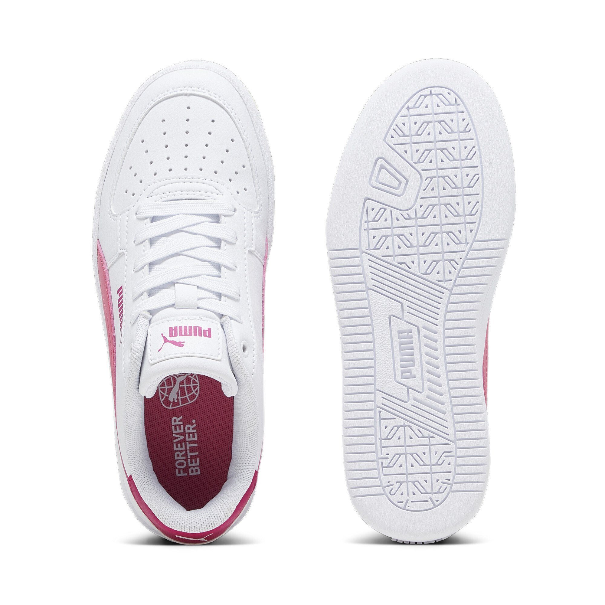 Sneaker PUMA Jugendliche White PUMA Caven 2.0 Pink Sneakers Burst Pinktastic Strawberry