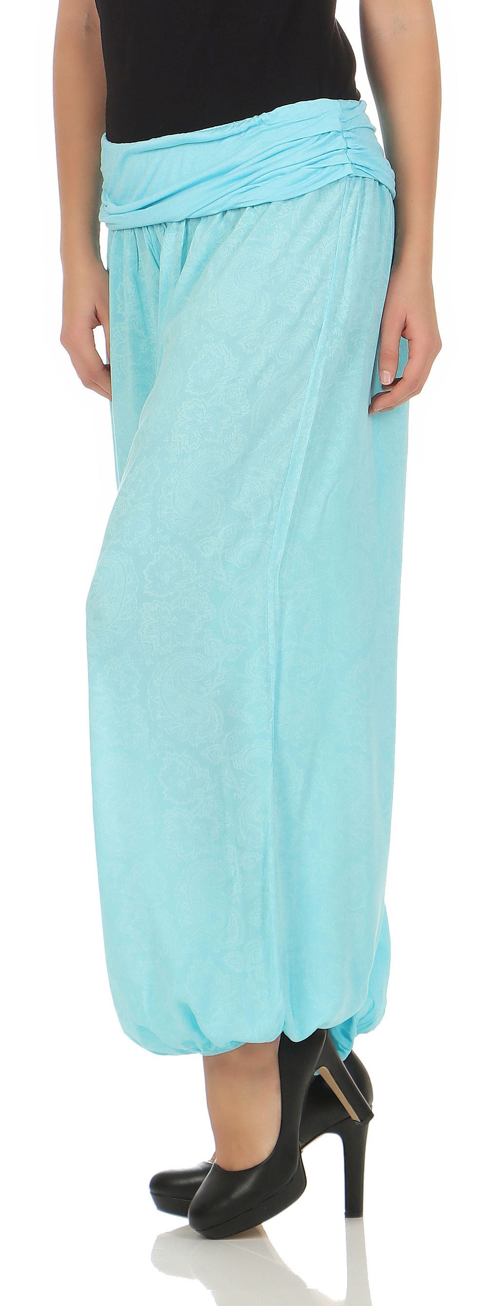 malito more than fashion Haremshose malito Damen Pumphose im Orient Design 8580 Haremshose im Orient Design