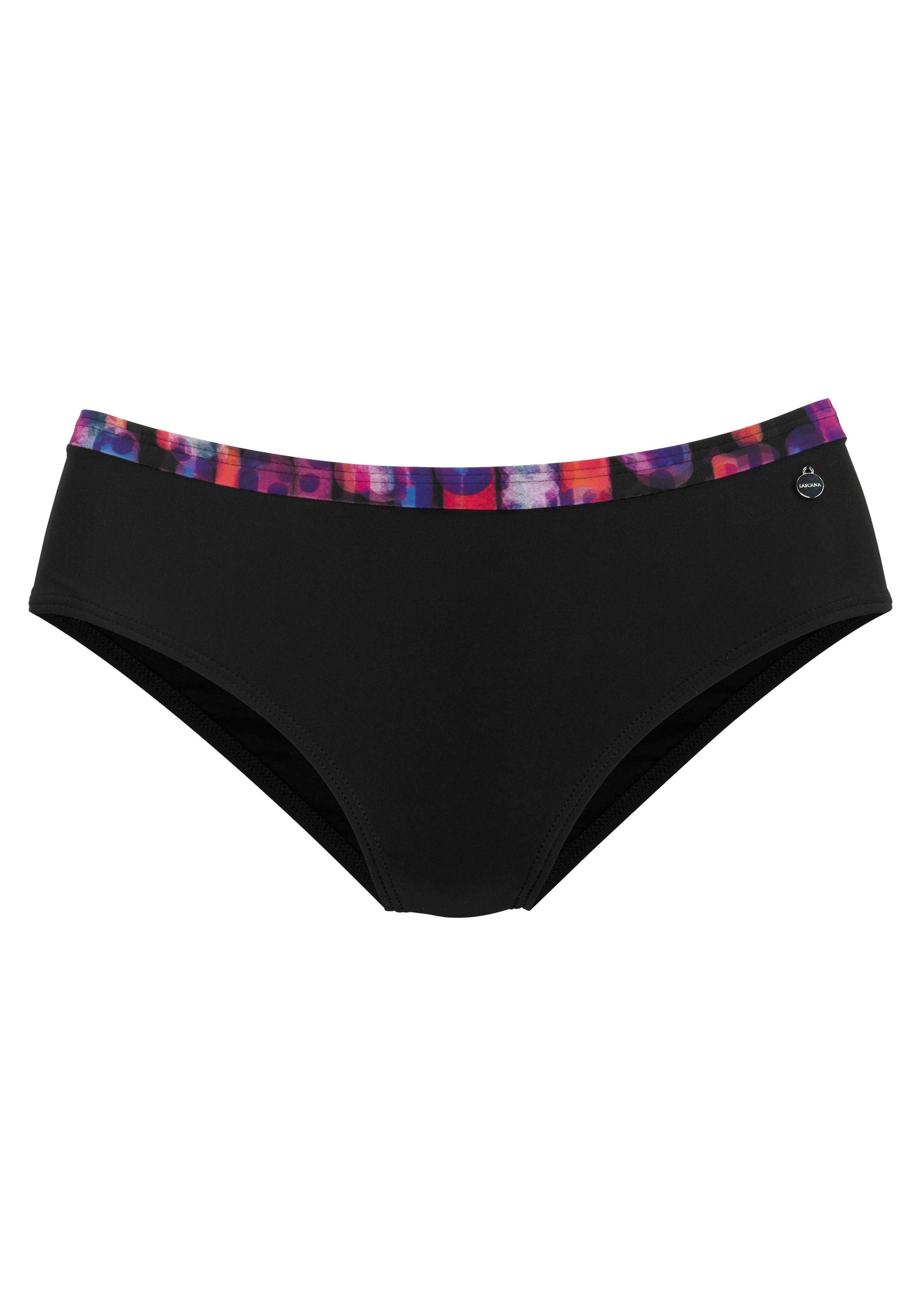 LASCANA Bikini-Hose Sensation mit höherem Bund günstig online kaufen