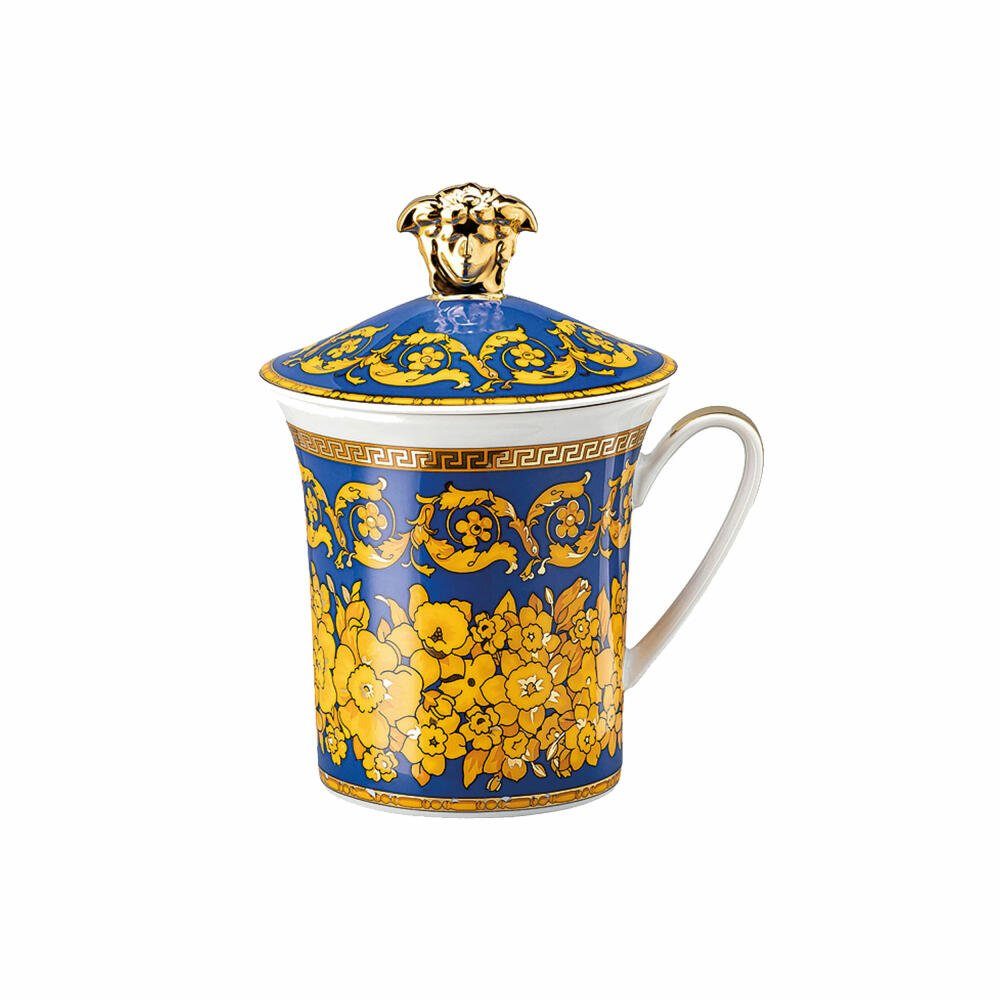 Rosenthal meets Versace Becher 30 Years Collection Floralia Blue, Porzellan