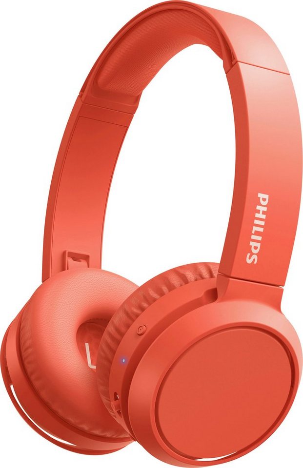 Philips TAH4205 Over-Ear-Kopfhörer (Rauschunterdrückung, integrierte  Steuerung für Anrufe und Musik, A2DP Bluetooth, Bluetooth, HFP, HSP, AVRCP  Bluetooth), Musikwiedergabedauer: 29 Stunden, Impedanz: 32 Ohm
