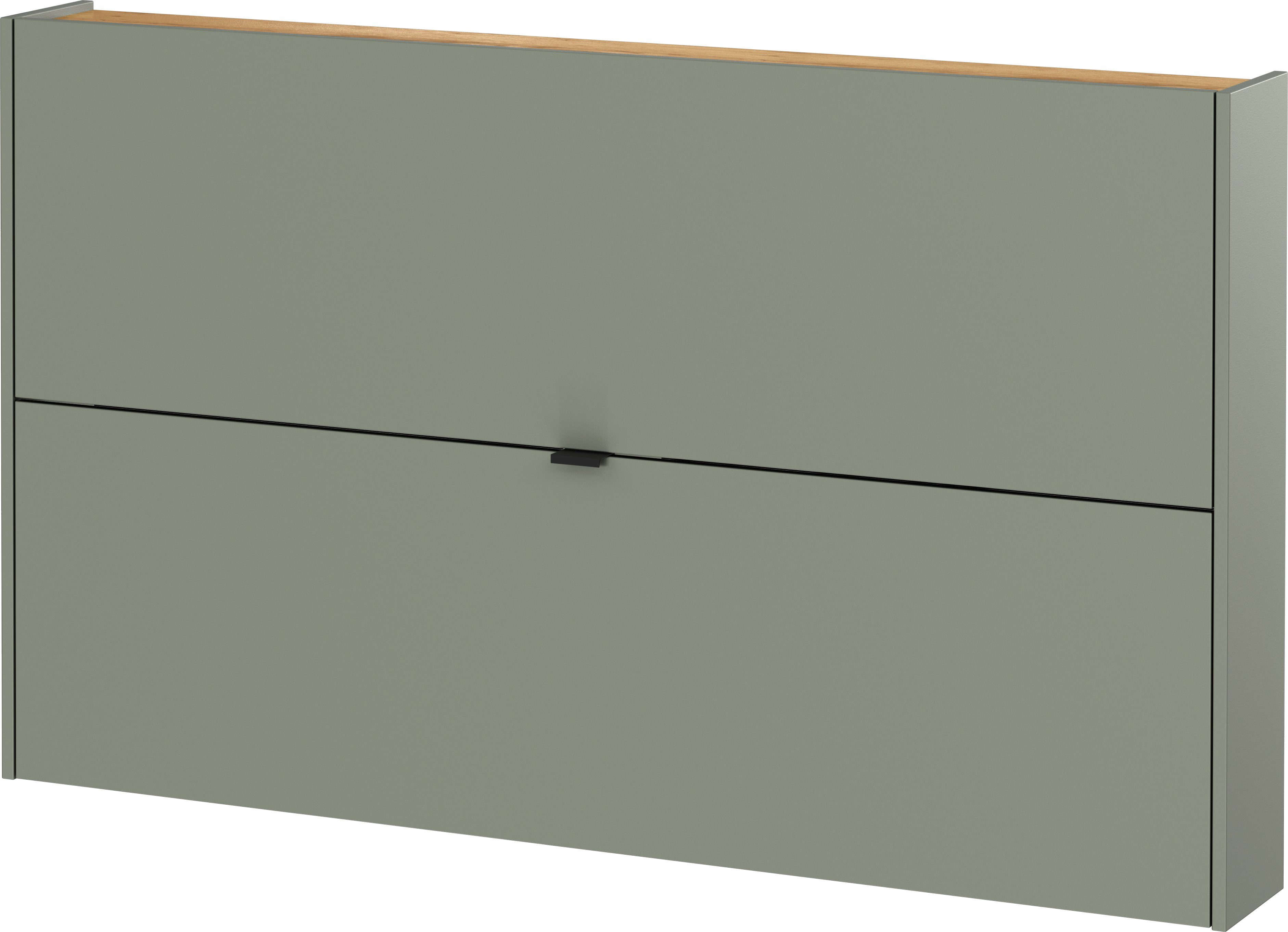 GERMANIA Schuhschrank Ameca (1-St) für schmale Flure, Tiefe: 18cm, Soft-close, Breite: 100 oder 140 cm
