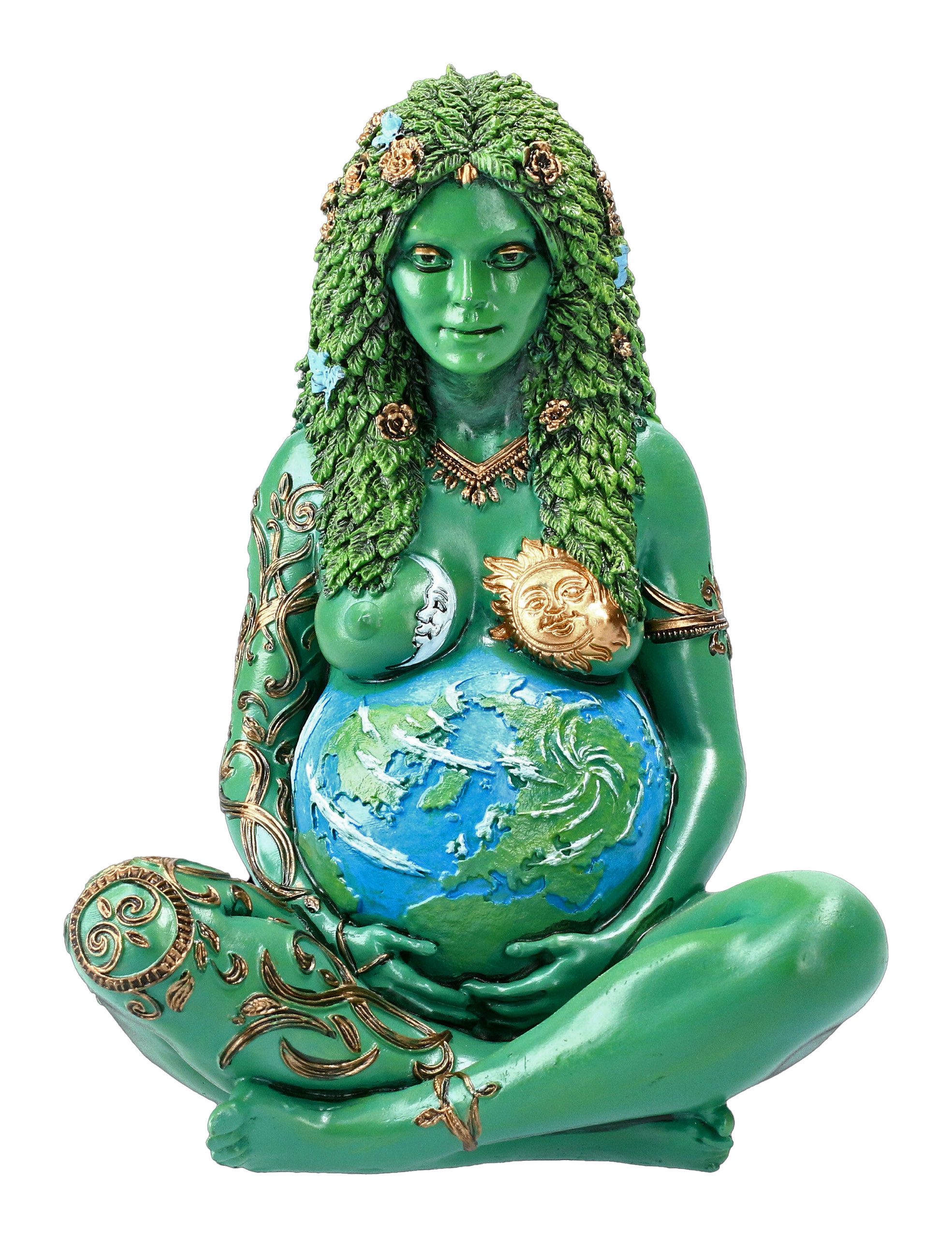 Figuren Shop GmbH Dekofigur Himmlische Gaia Figur - Mutter Erde - mittel bemalt - Nemesis Now