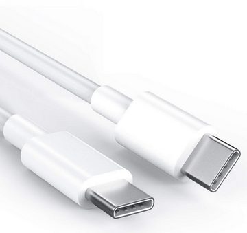 OIITH Apple iPhone 15, Samsung, Huawei, 60W USB-C auf USC-C Ladekabel 2m USB-Kabel